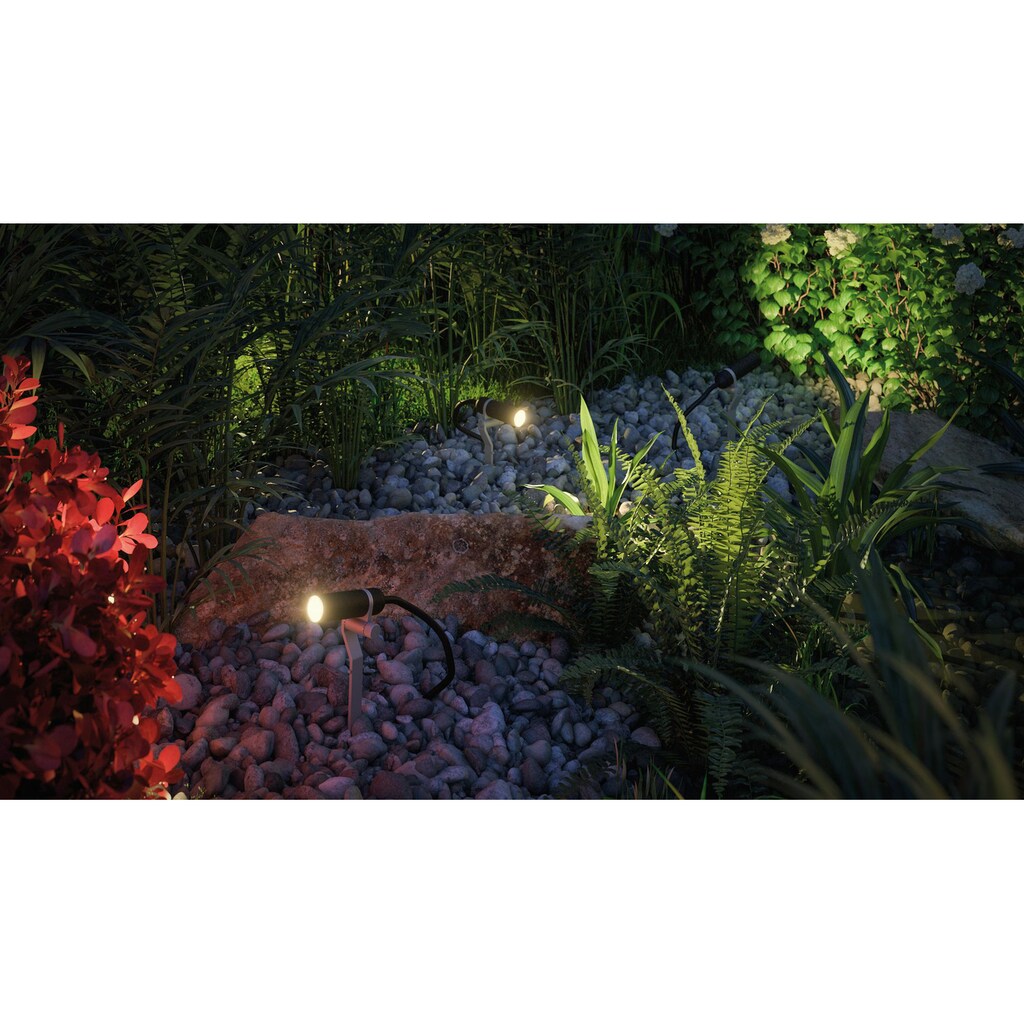 Paulmann LED Gartenstrahler »Plug & Shine«, 1 flammig-flammig