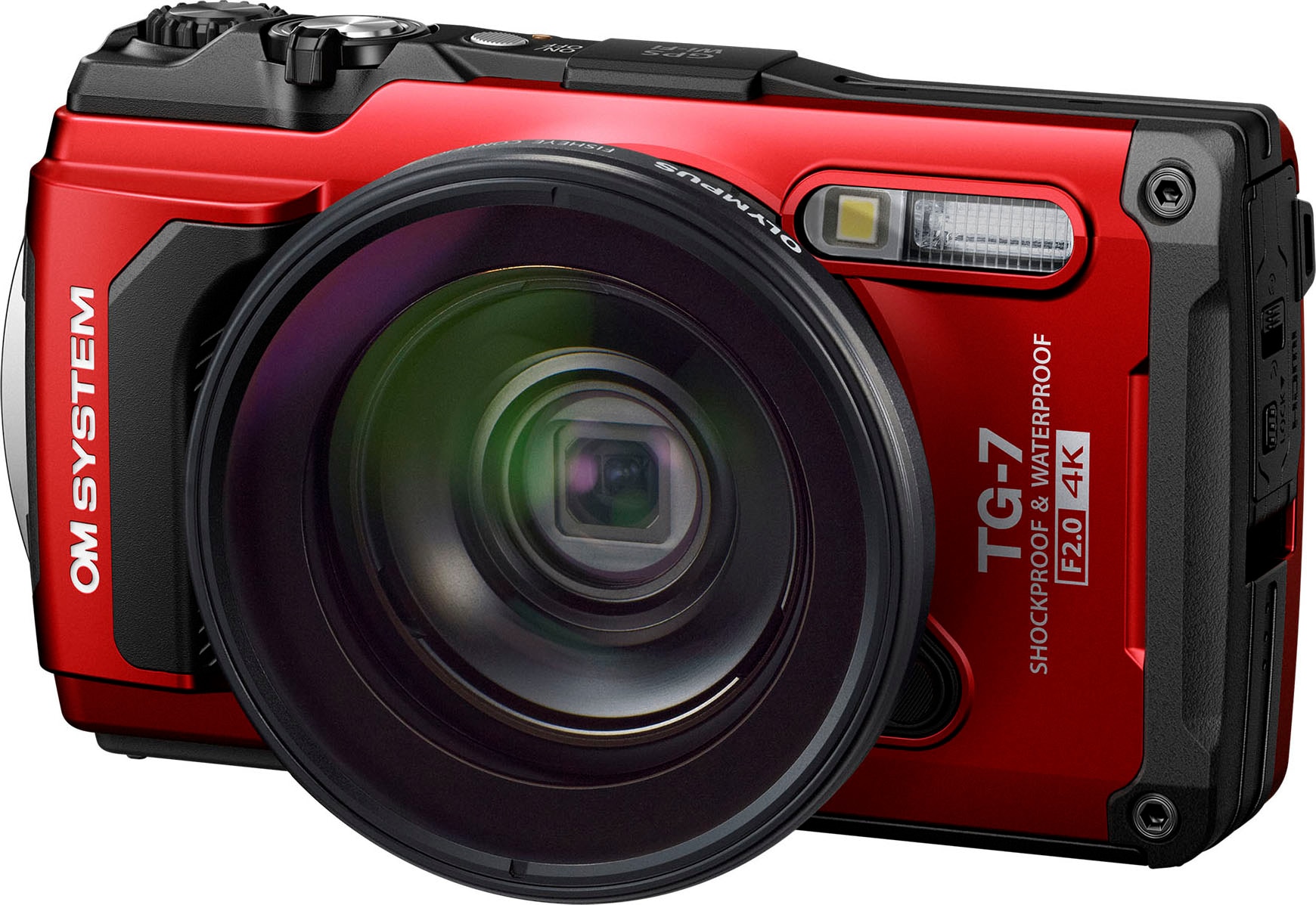 Kompaktkamera »Tough TG-7«, 12 MP, 4 fachx opt. Zoom, Bluetooth-WLAN (Wi-Fi)