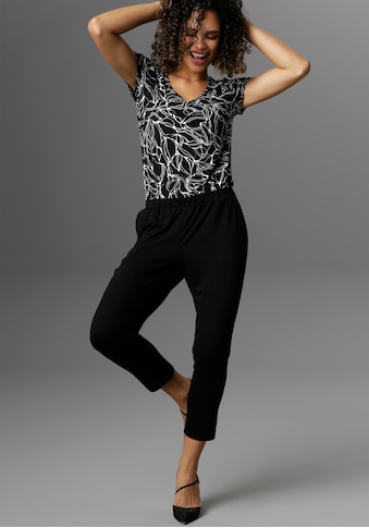 Aniston SELECTED Jumpsuit, mit Gummizug und seitlichen Eingrifftaschen kaufen