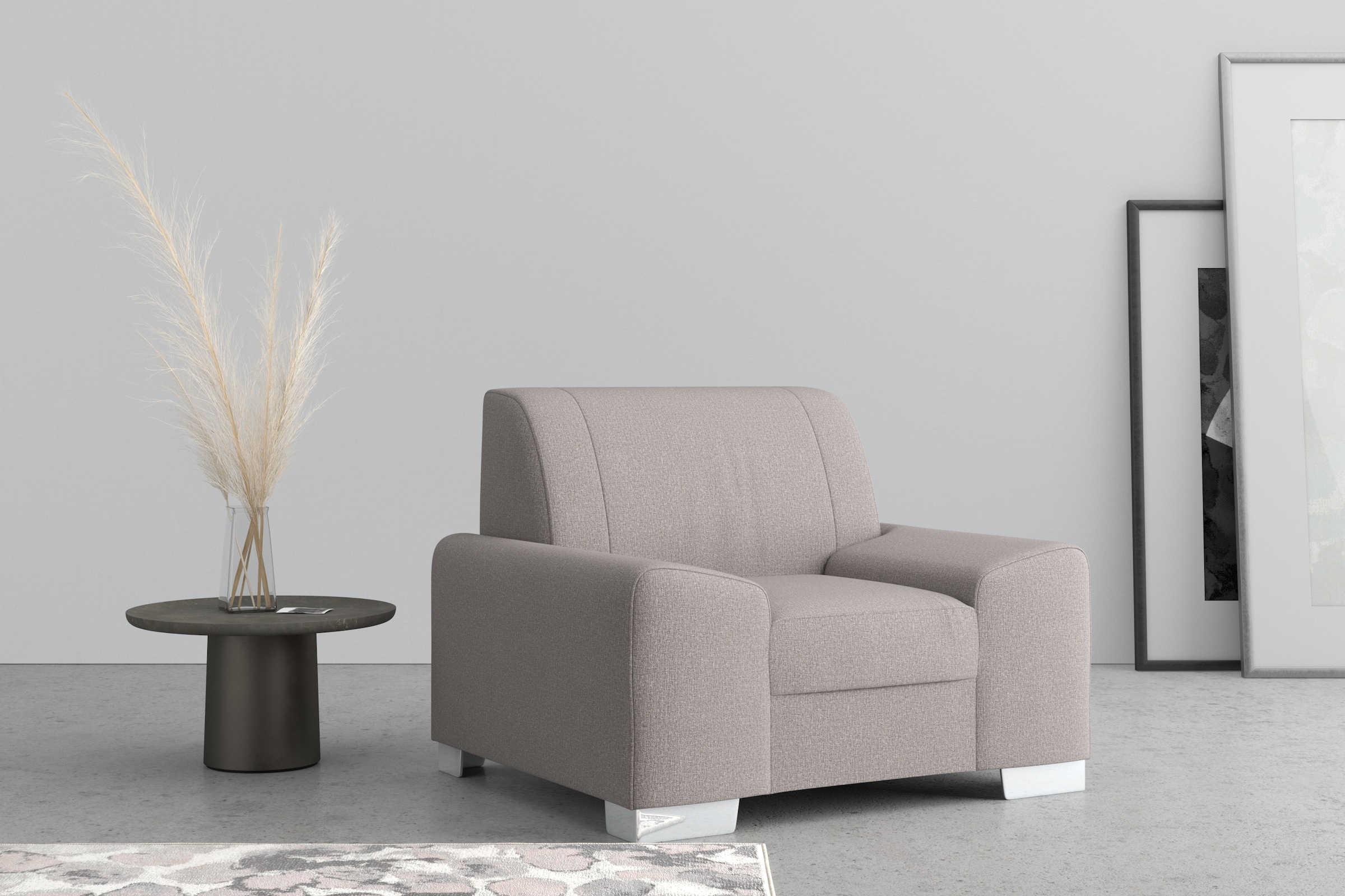 DOMO collection Sessel »Anzio«, wahlweise mit Federkern