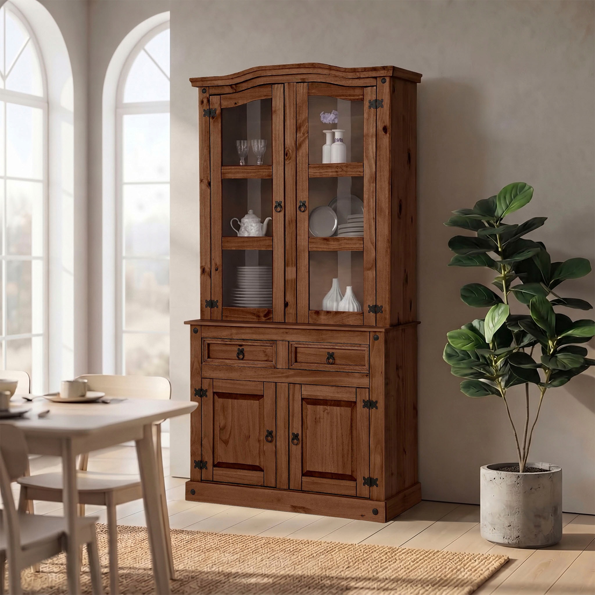 OTTO home Buffet »Mexico« aus massiver Kiefer, Breite 106 cm