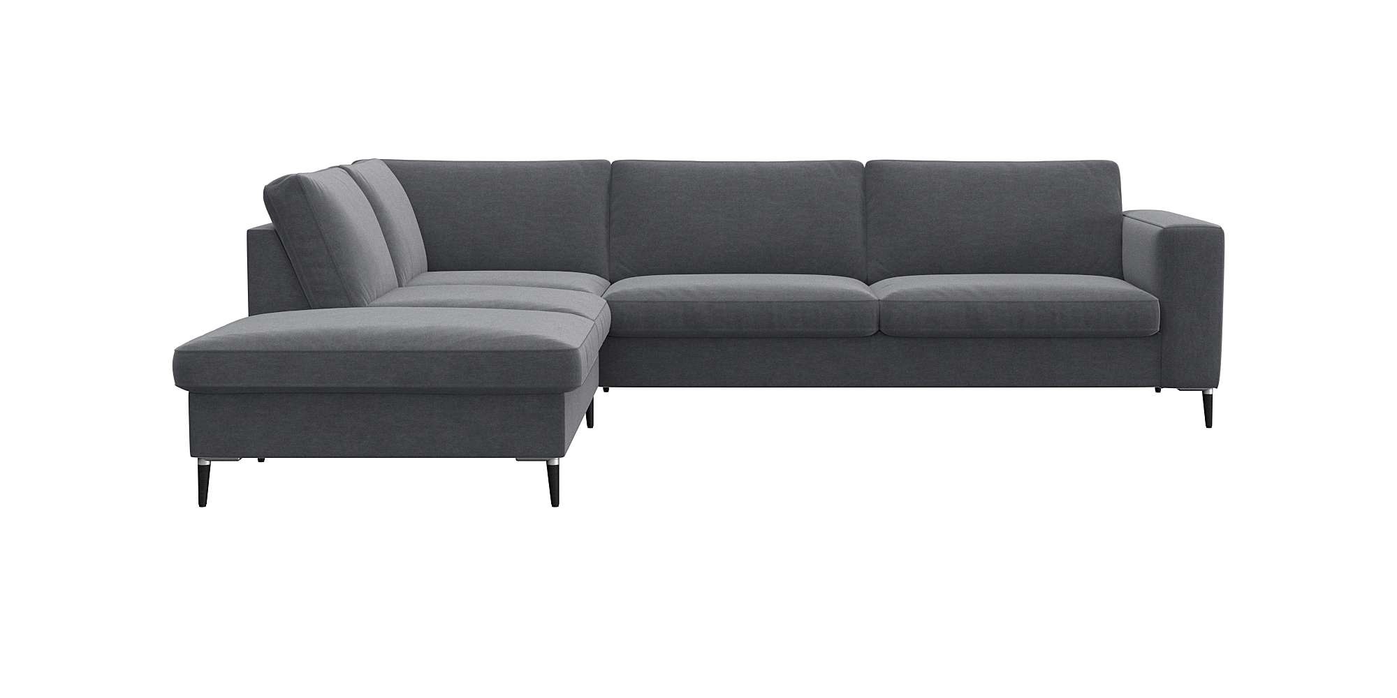 FLEXLUX Ecksofa »Fiore, L-Form, bequem und komfortabel durch hochwertigem S günstig online kaufen