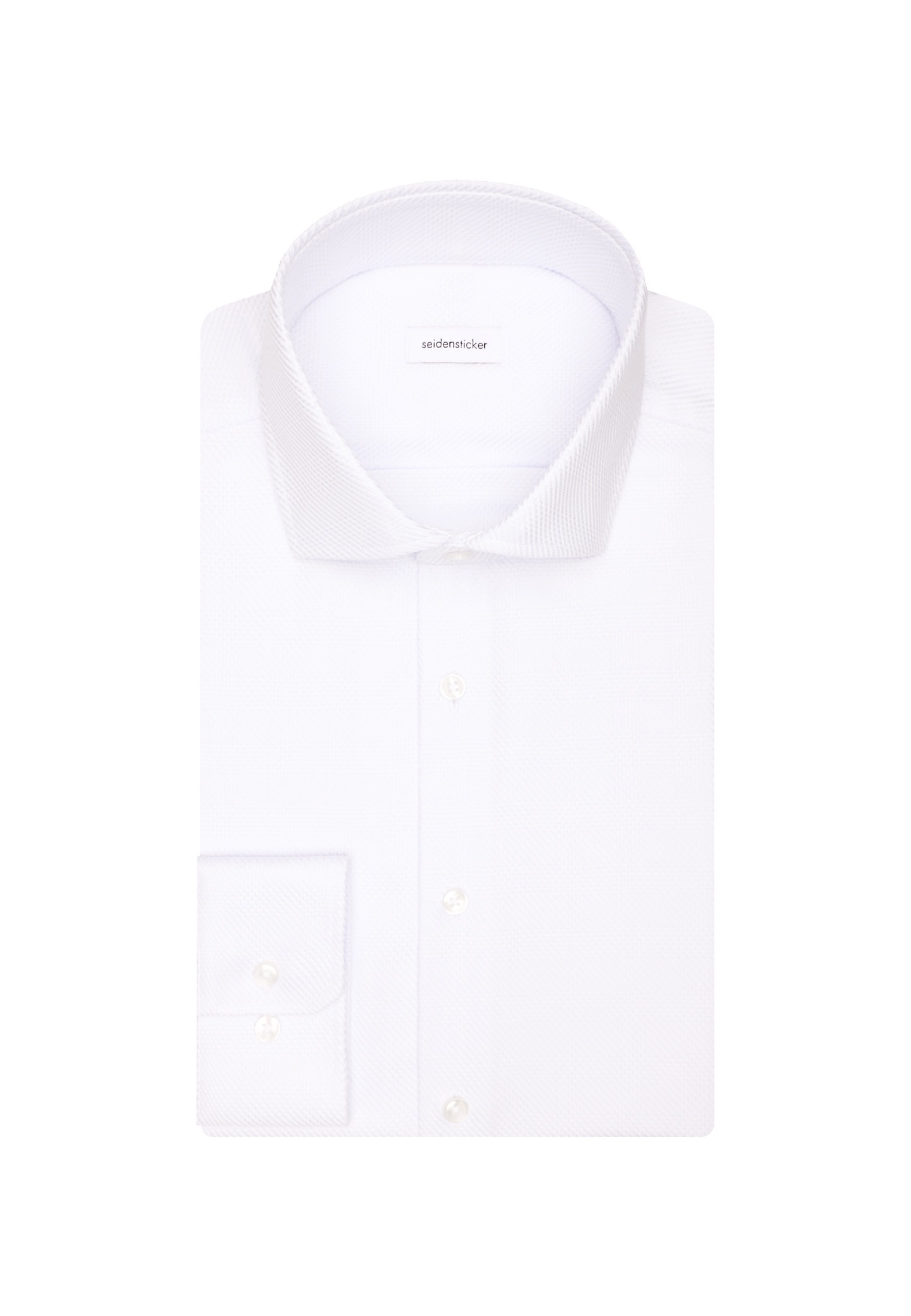 seidensticker Businesshemd »Slim«, Slim Extra langer Arm Kentkragen Uni