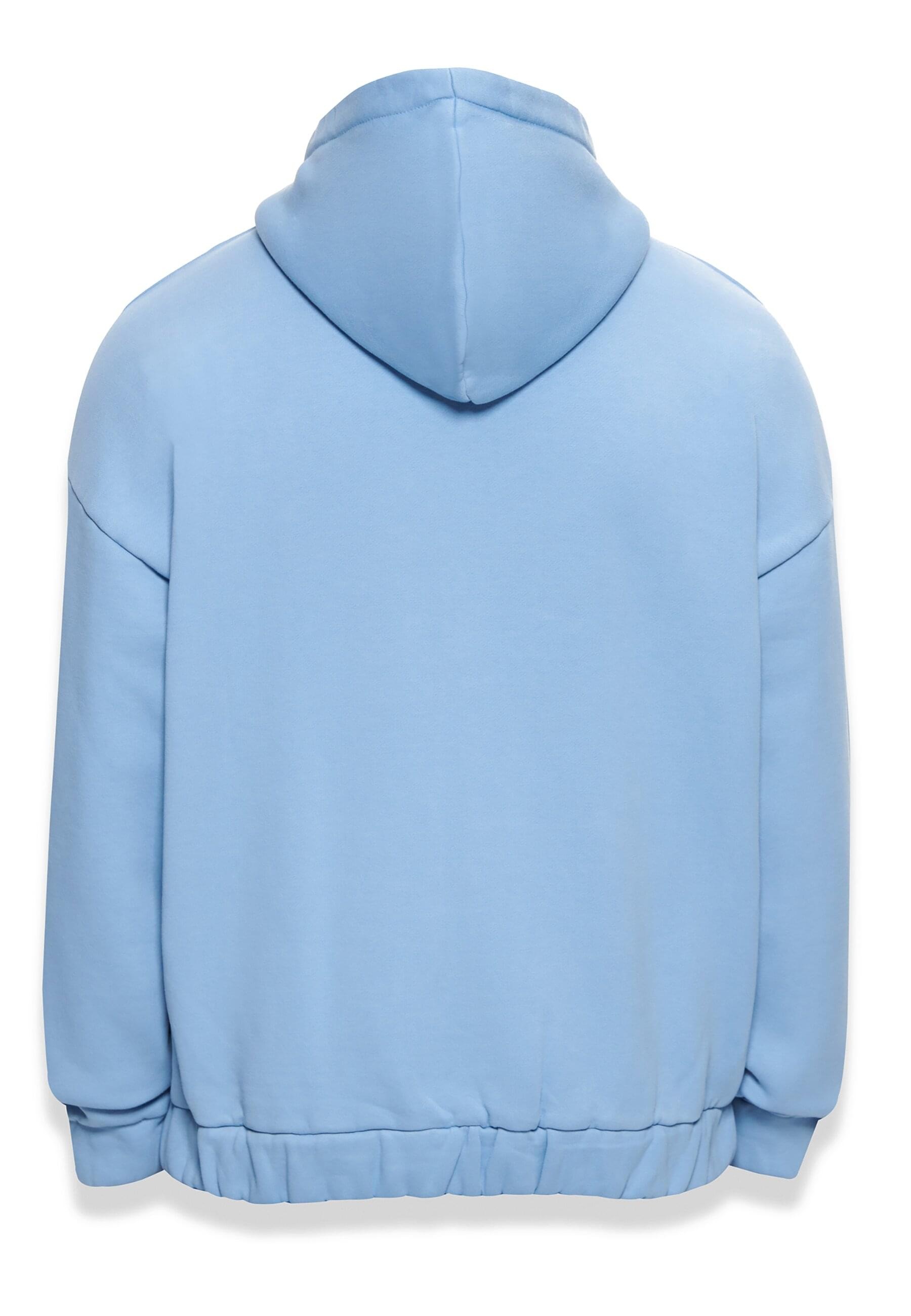 Dropsize Sweatjacke »Dropsize Herren Bazix Republiq Super Heavy Blank Zip-Hoodie«