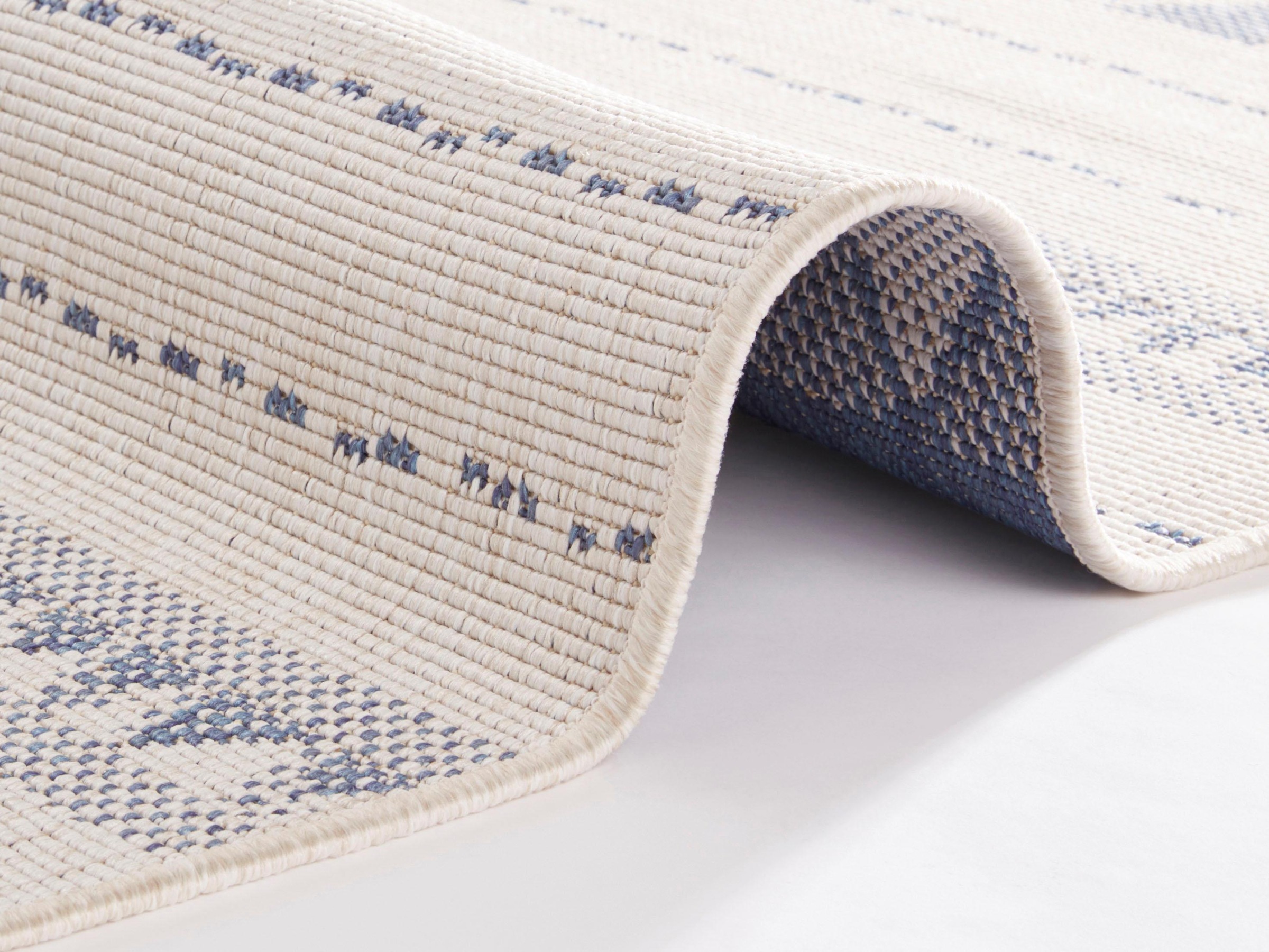 NORTHRUGS Läufer »Bahamas«, rechteckig, 5 mm Höhe, In-& Outdoor, Wetterfest, Balkon, Garten, Wohnzimmer, Wasserfest