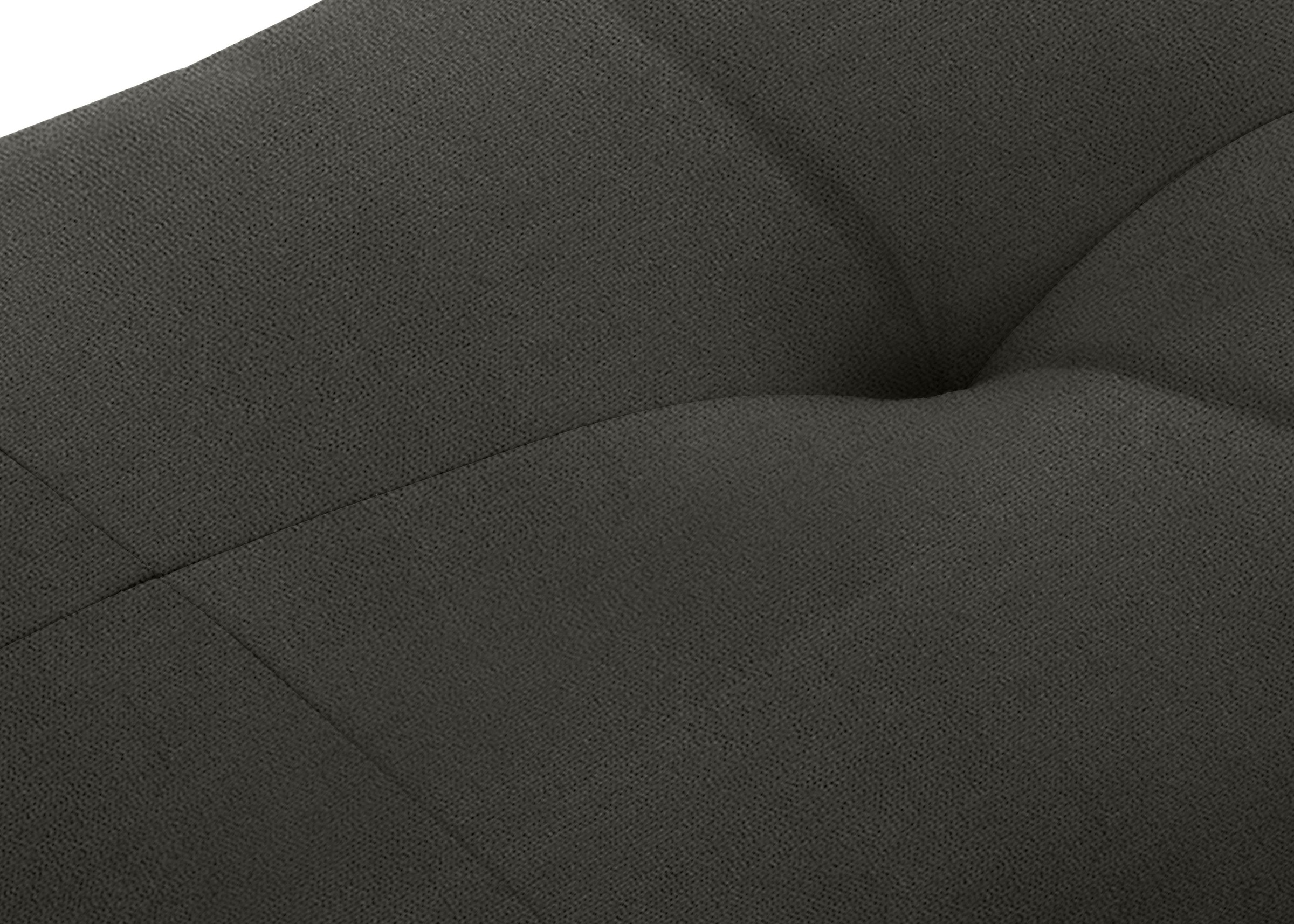 W.SCHILLIG Hocker »softy«, mit dekorativer Heftung im Sitz, Füße Chrom glänzend