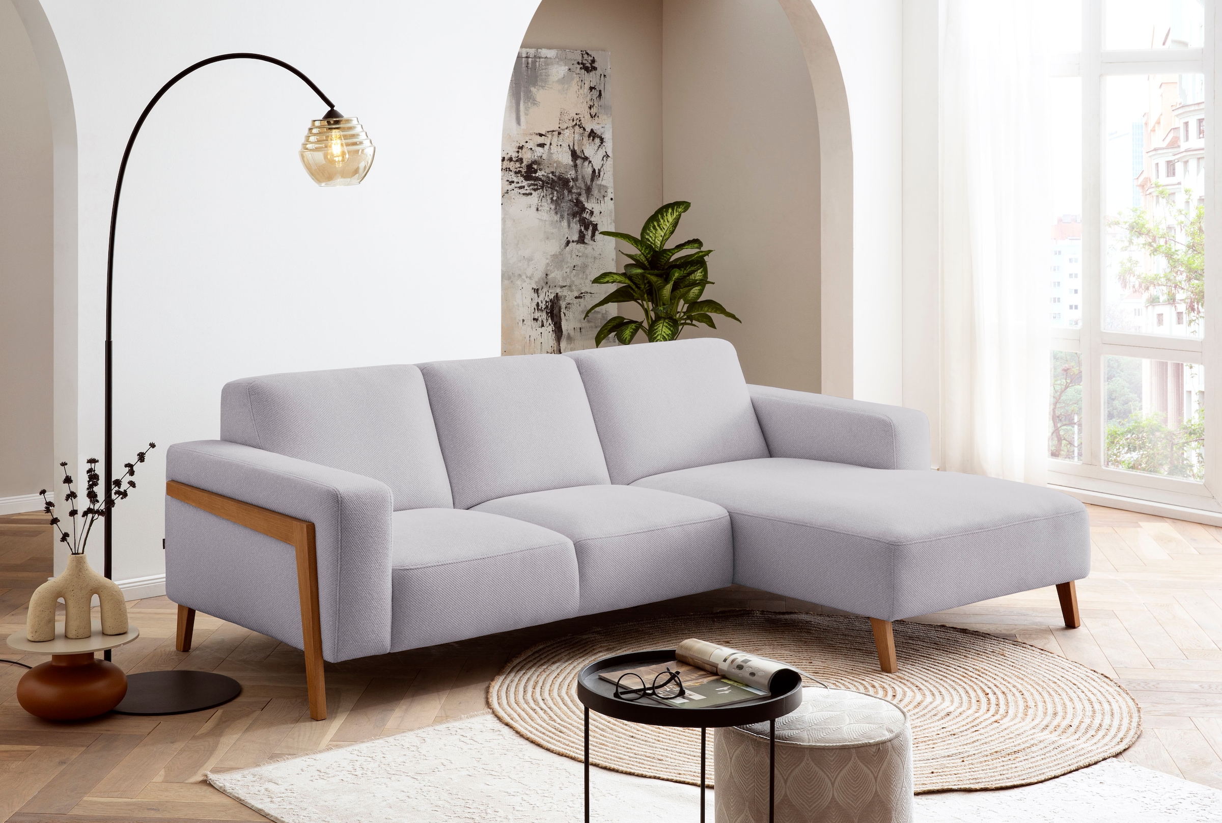 exxpo - sofa fashion Ecksofa »Starr Scandic Design, tolle Verarbeitung, beq günstig online kaufen