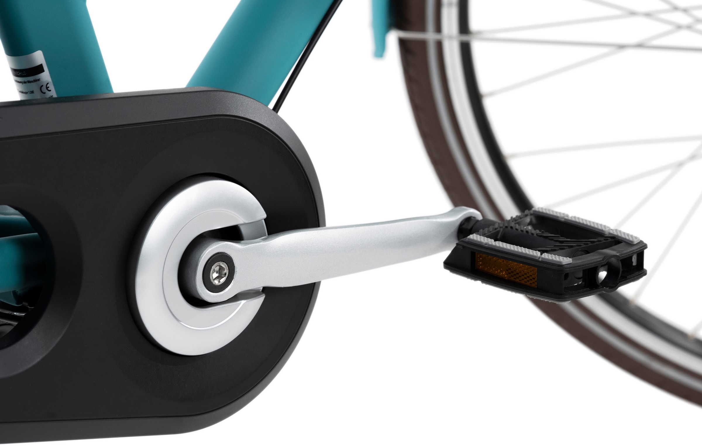 Adore »Cantaloupe« 3 Gang Shimano Nexus Schaltbox Schaltwerk Nabenschaltung Frontmotor 250 W Frontgepäckträger,  Pedelec, Elektrofahrrad für Damen u. Herren