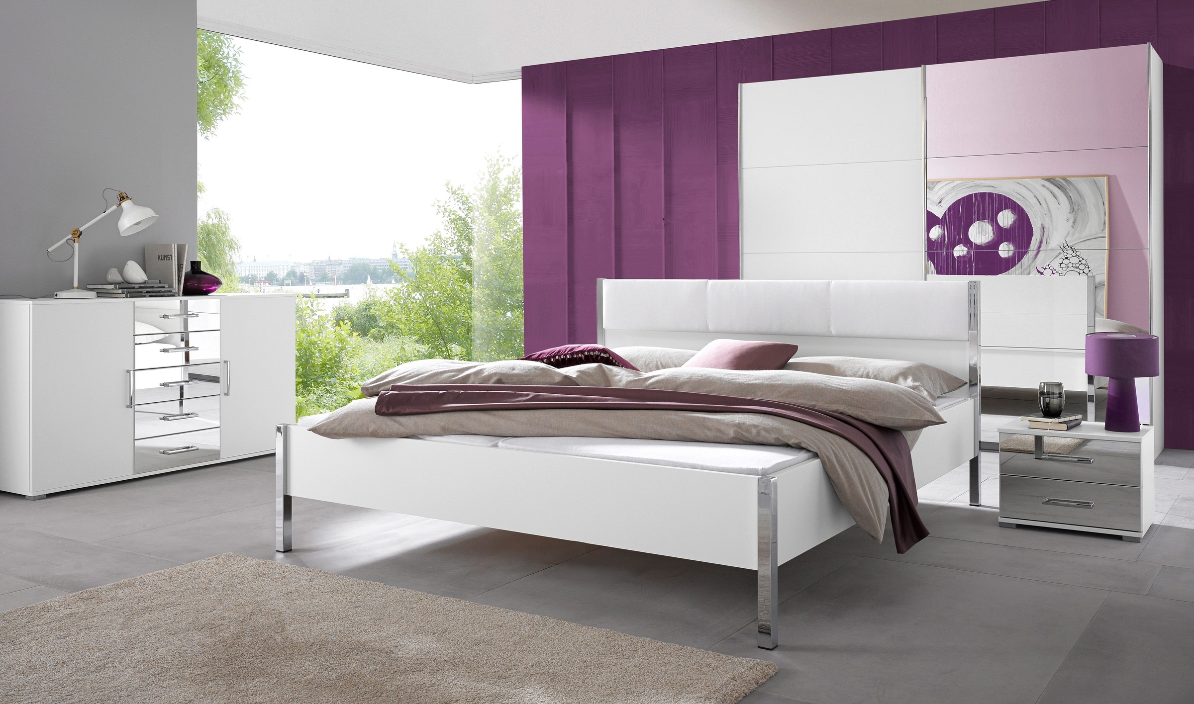 rauch Schwebetürenschrank "Kleiderschrank Schrank Ankleide Garderobe Schlaf günstig online kaufen