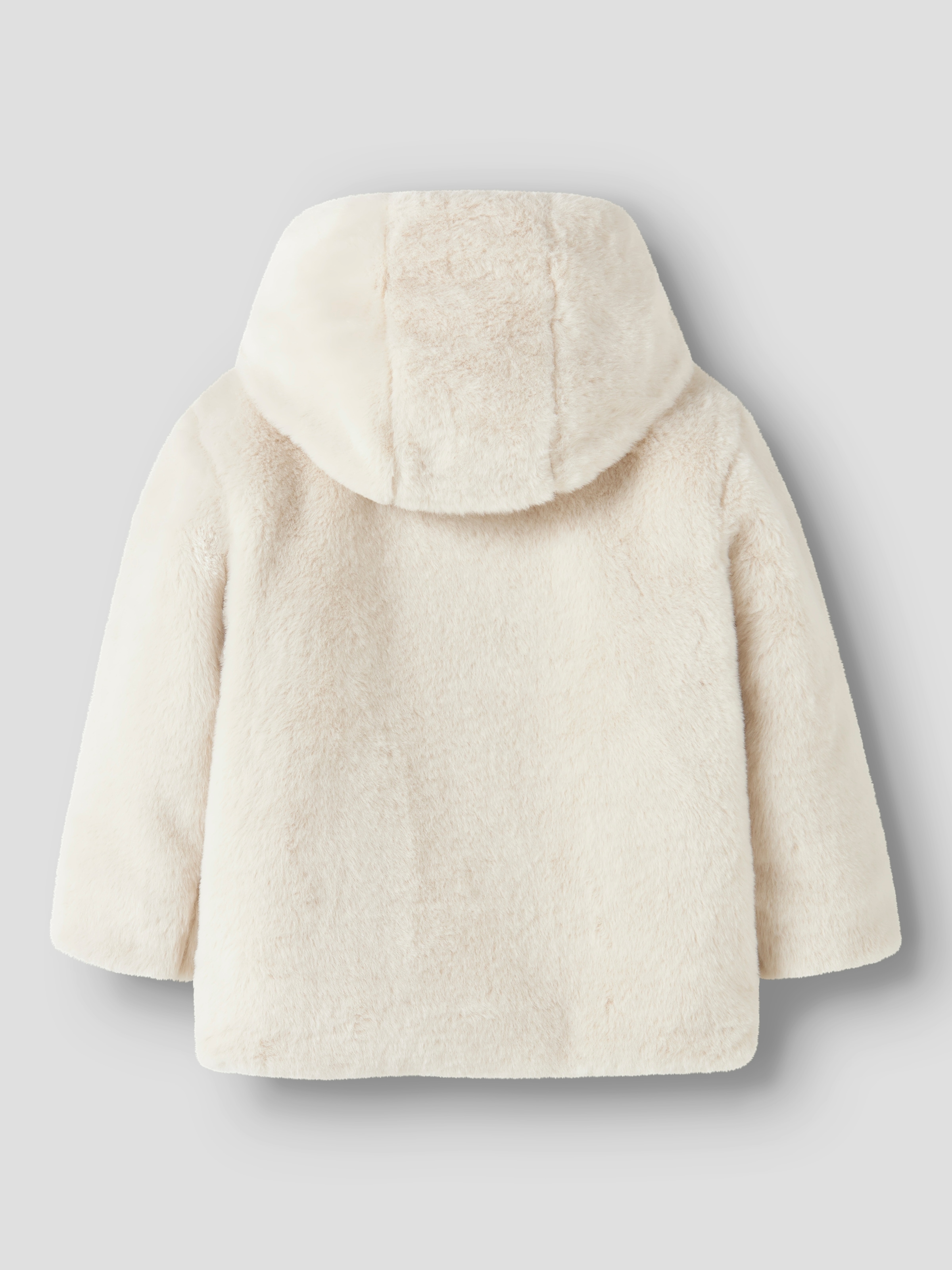 Name It Fellimitatjacke »NMFMILA JACKET W HOOD PB« mit Kapuze Kunstfaser