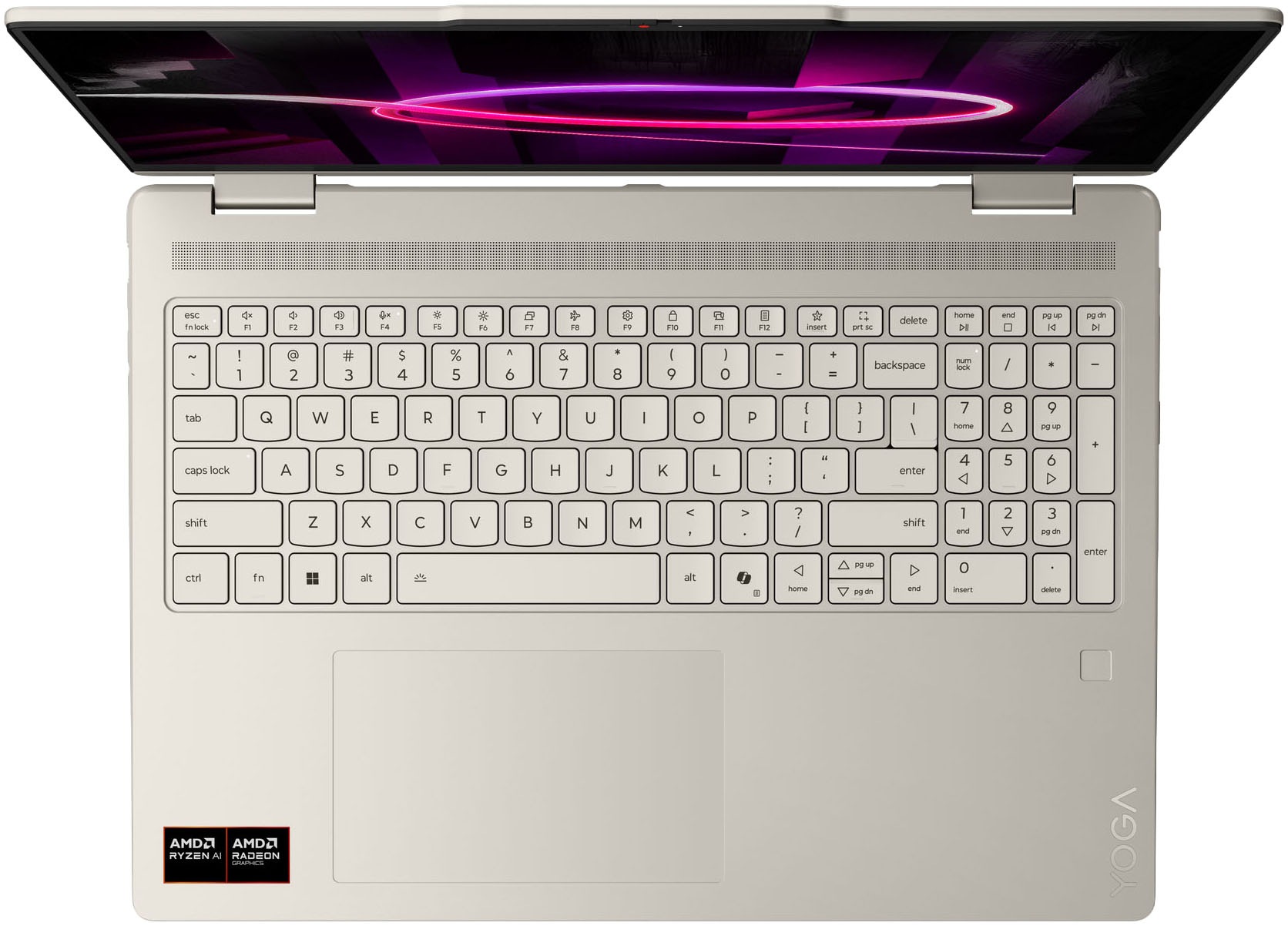 Lenovo Convertible Notebook »Yoga 7 2-in-1 16AGP11« 40,64 cm / 16 ″ AMD Ryzen™ AI 7 Radeon 840M 1.000 GB SSD