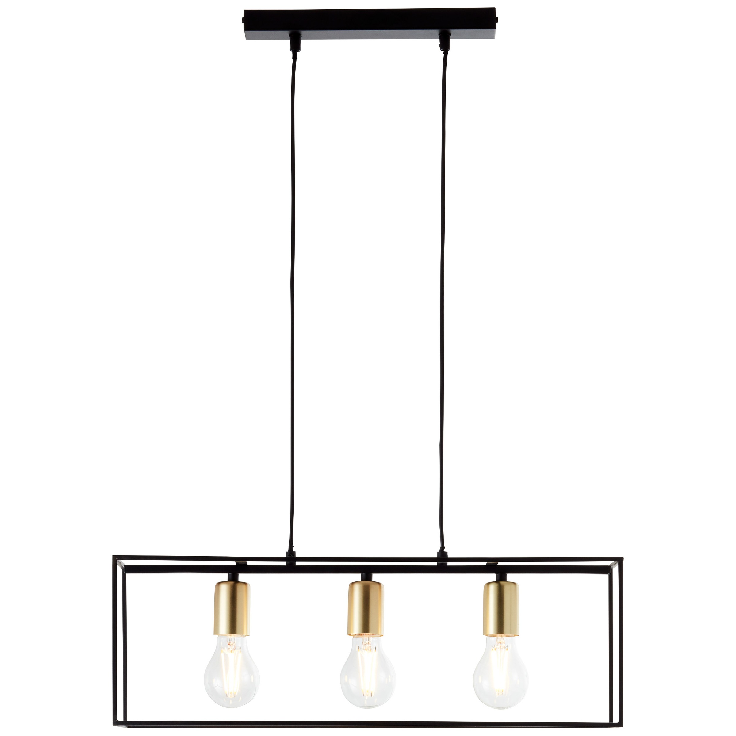 Brilliant Pendelleuchte »Arica« E27 1 Stk. Hängelampe 3flg günstig online kaufen