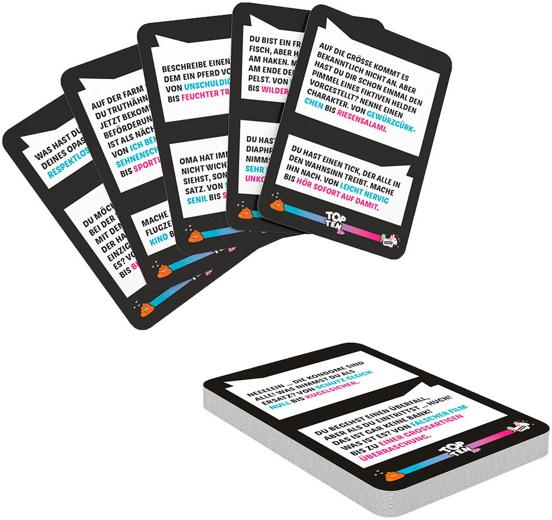 Asmodee Spiel »Top Ten 18+«