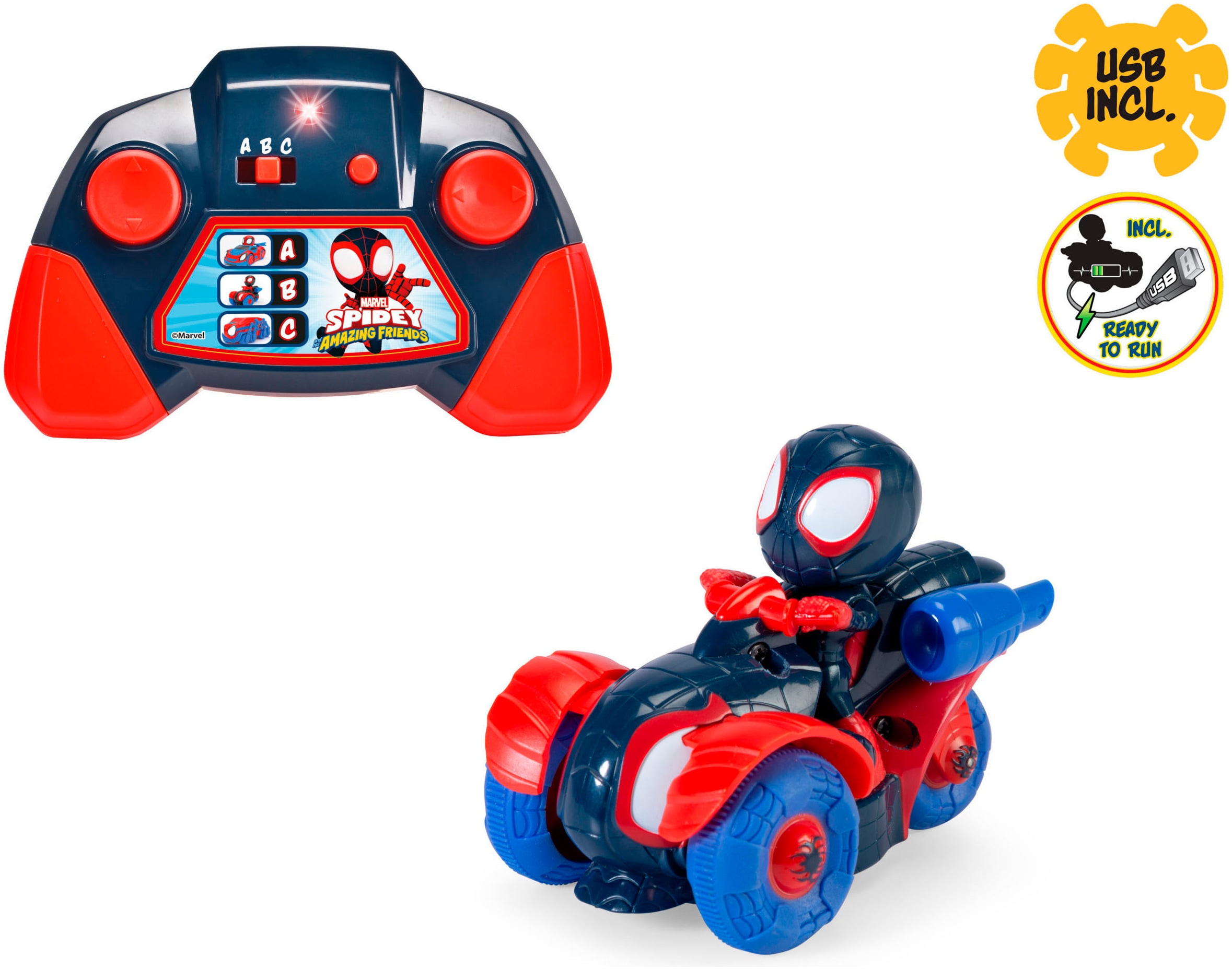 Dickie Toys RC-Auto »RC Miles Techno-Racer 1:50«