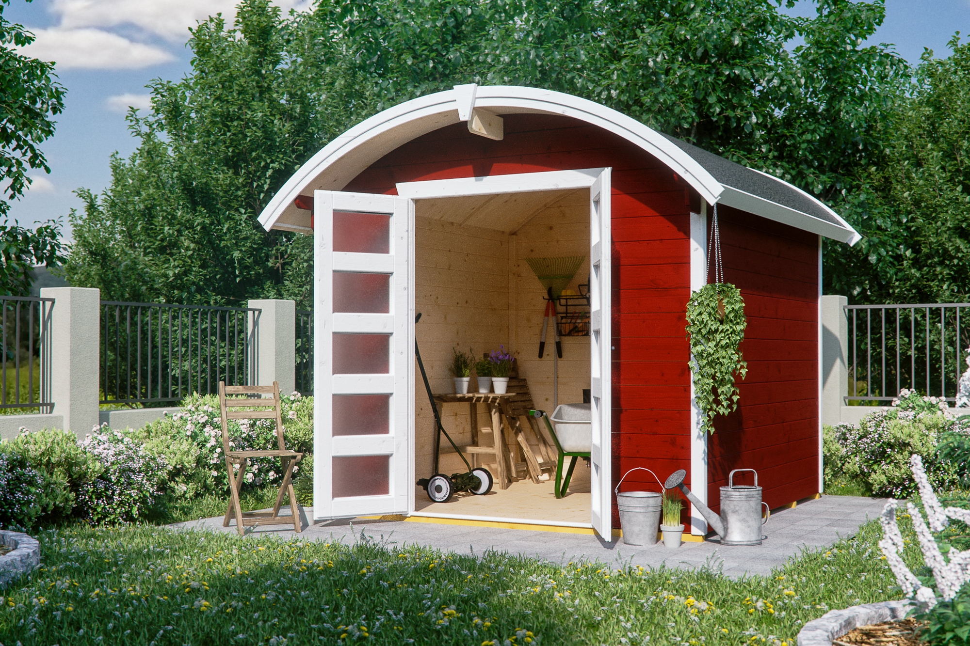 Skanholz Gartenhaus »Delft«