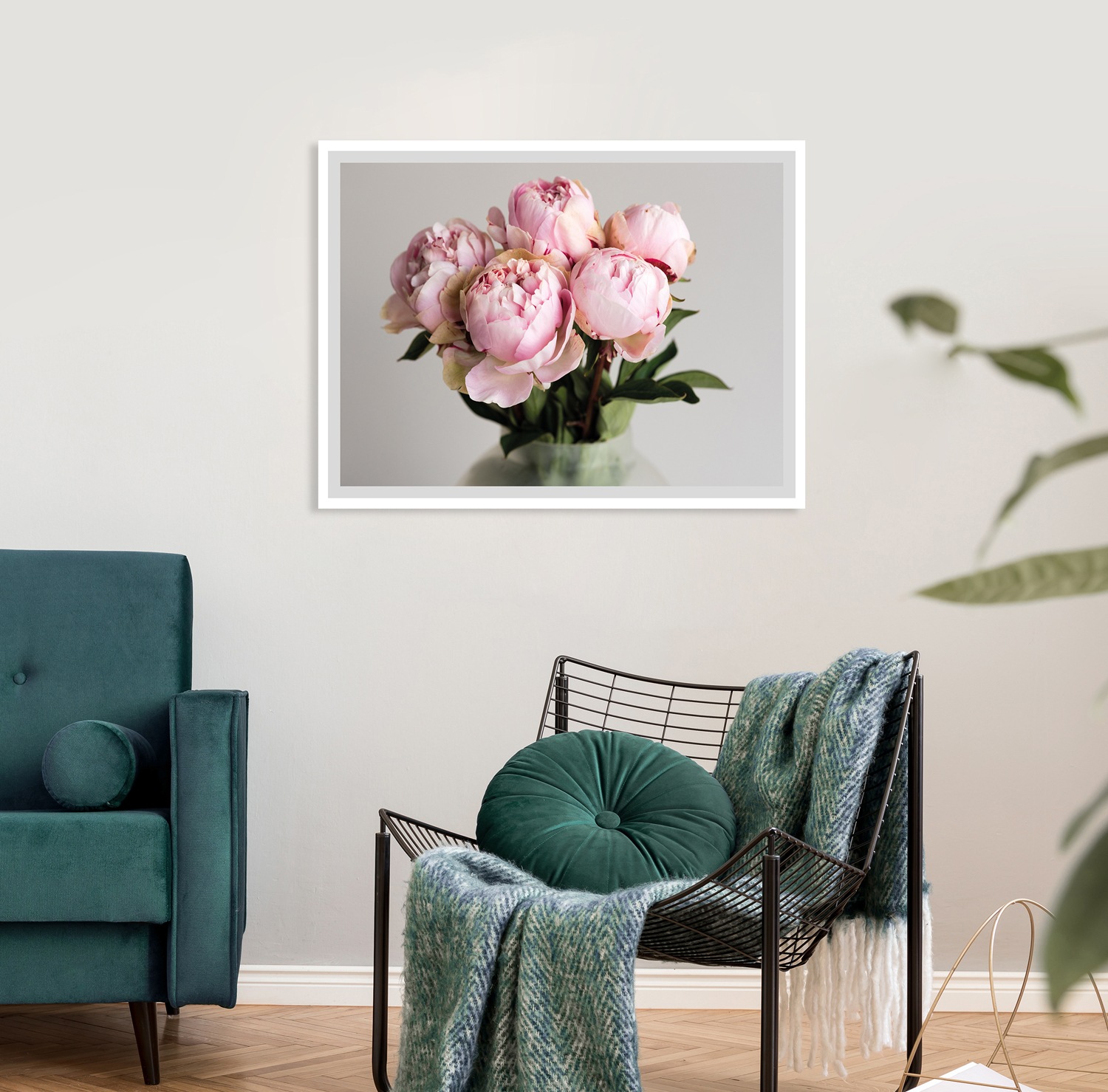 queence Bild »Gudrun«, Blumen, gerahmt, Rosen günstig online kaufen