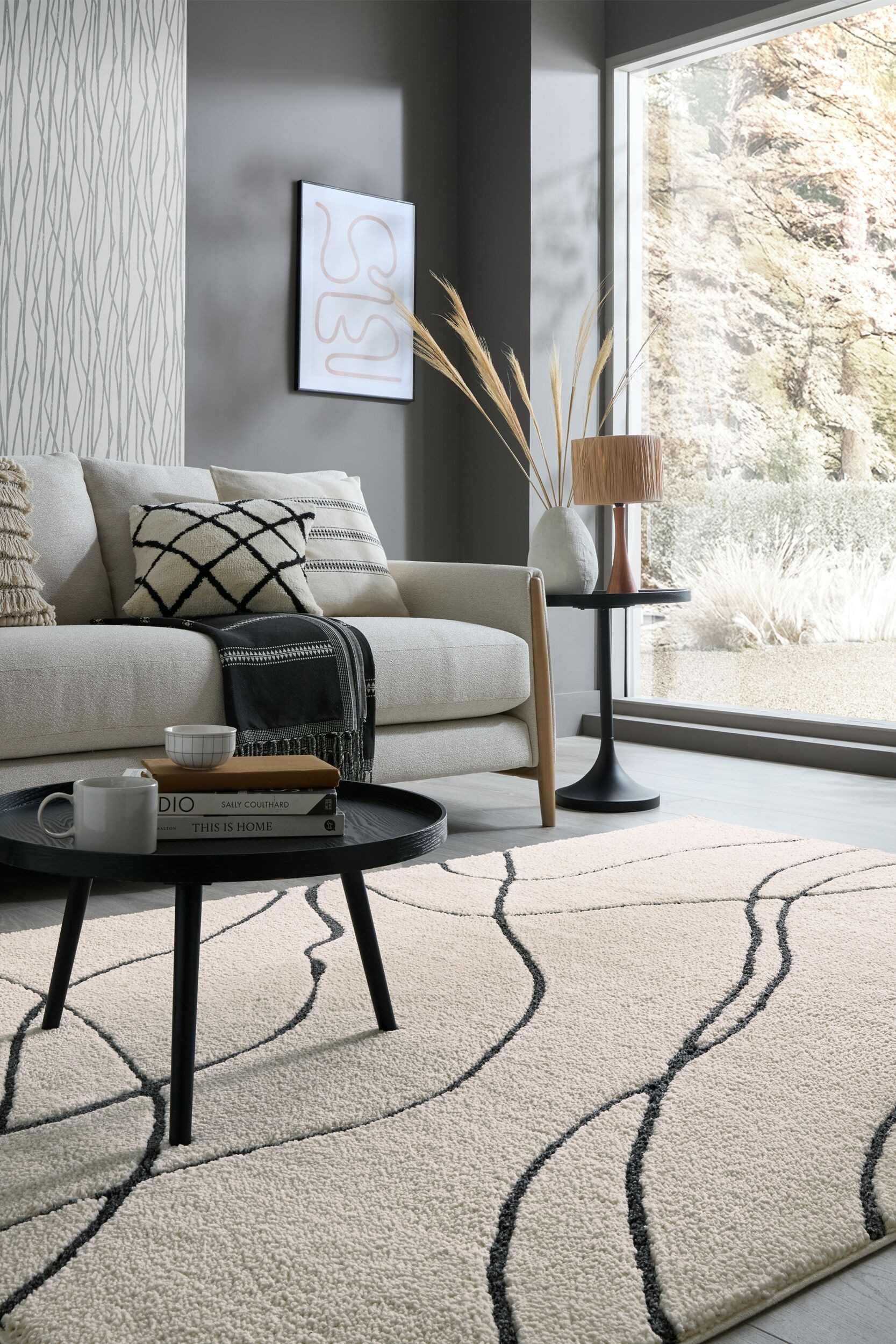 FLAIR RUGS Teppich »Flow«, rechteckig, 20 mm Höhe, aus recyceltem Material