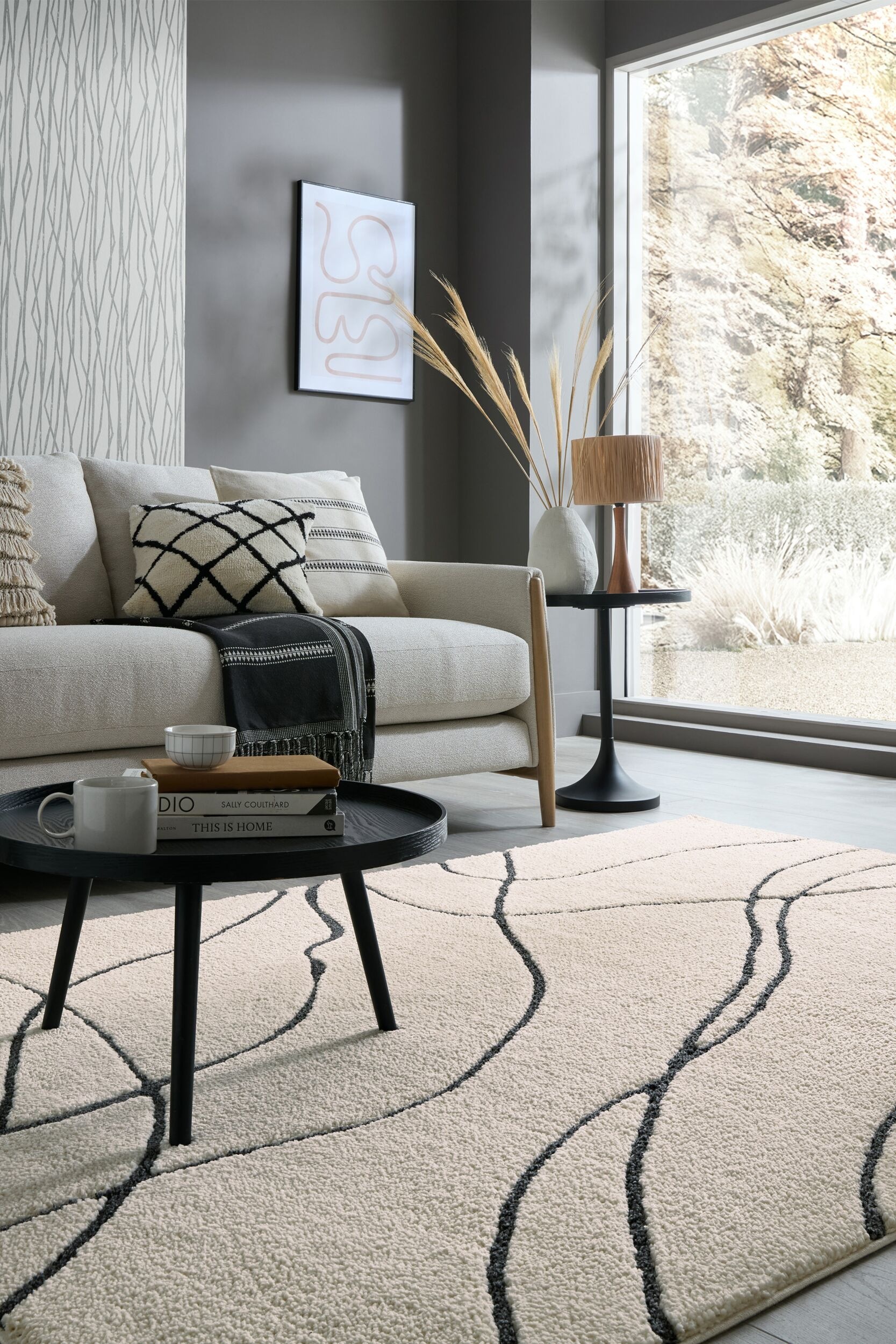 FLAIR RUGS Teppich »Flow«, rechteckig, 20 mm Höhe, aus recyceltem Material günstig online kaufen
