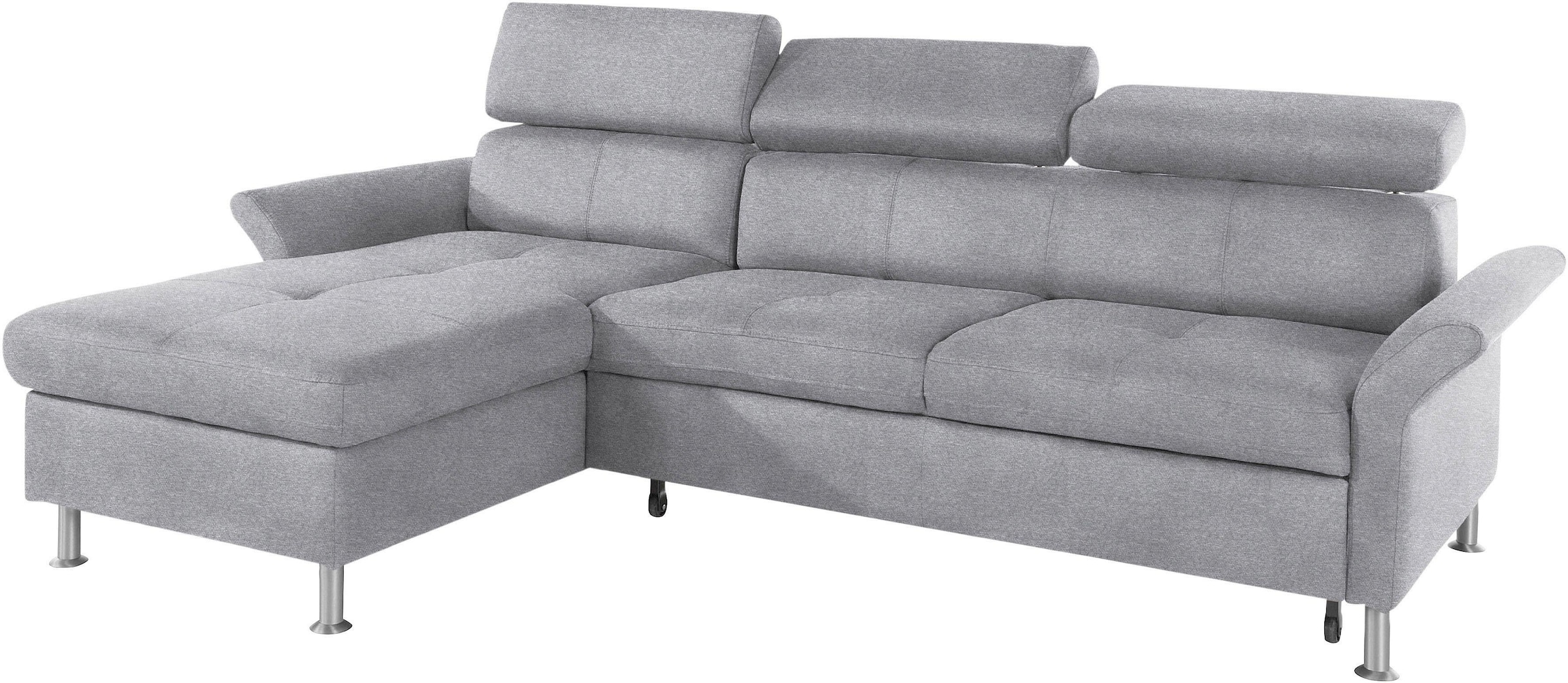 exxpo - sofa fashion Ecksofa »Maretto, bequem & komfortabel, bodenfrei, Bre günstig online kaufen