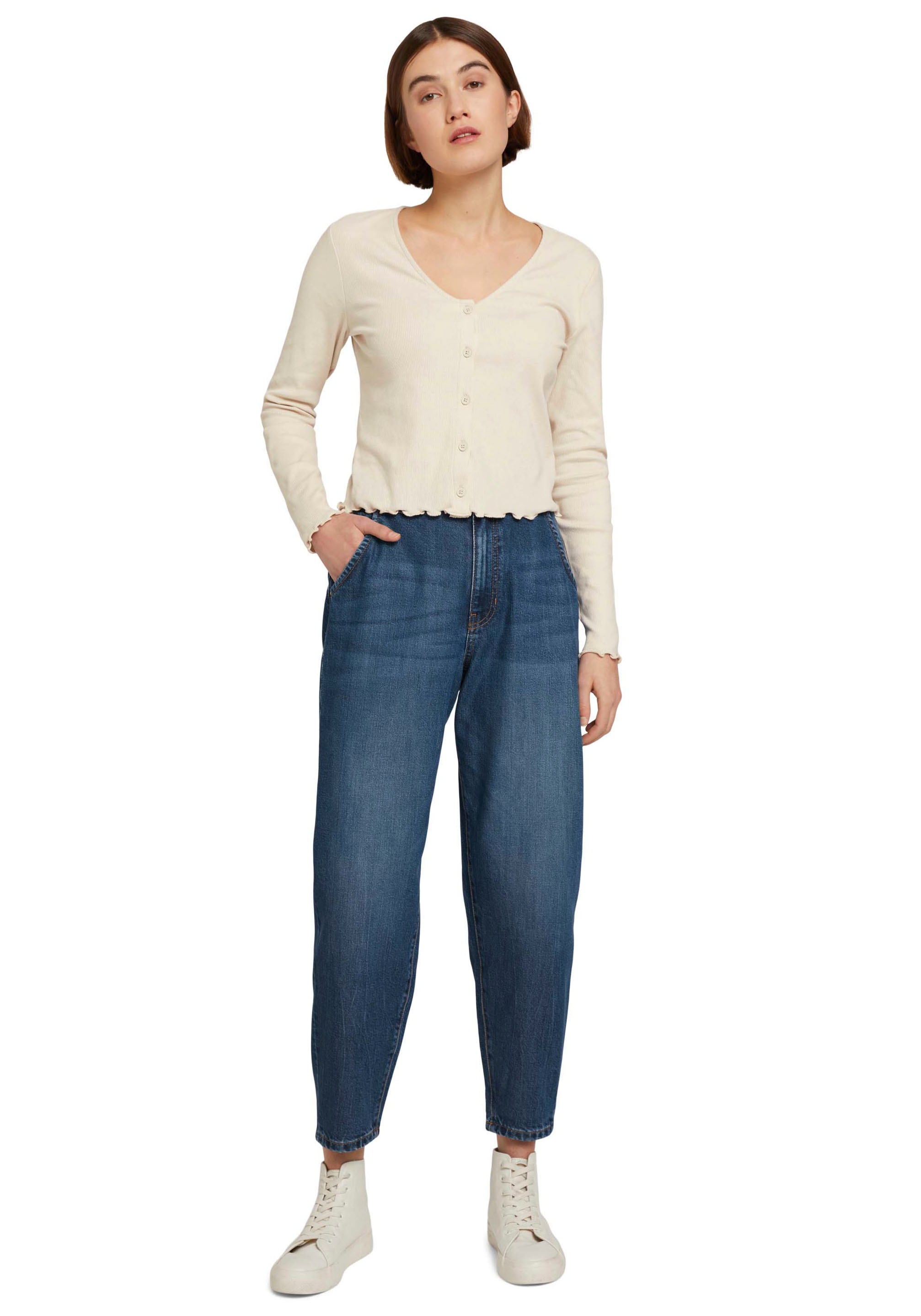 TOM TAILOR Denim Mom-Jeans, mit Stretchanteil