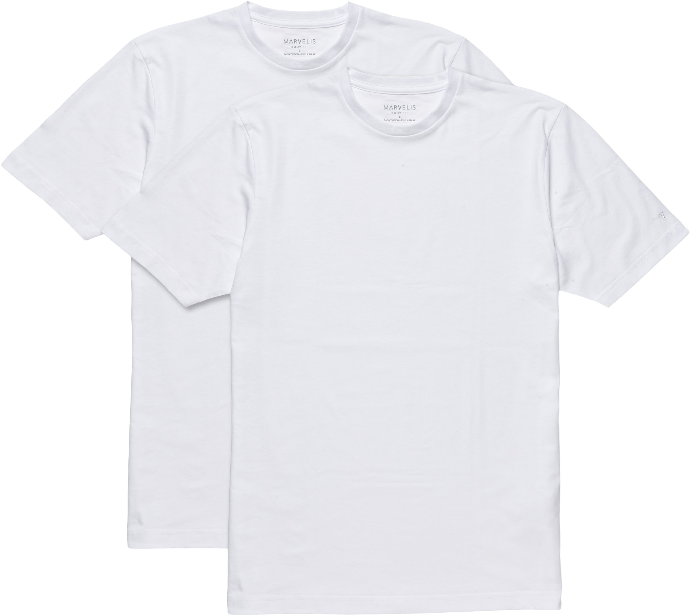 MARVELIS T-Shirt 2 Doppelpack, body fit