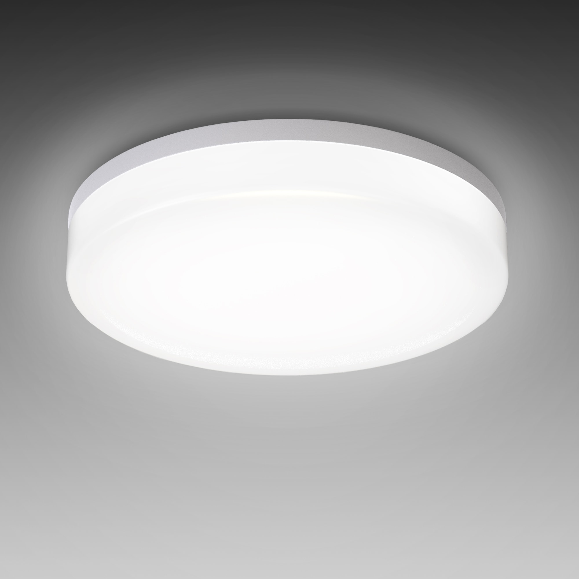 B.K.Licht LED Deckenleuchte, 1 1500lm kaufen auf 13W flammig-flammig, Deckenlampe, Badezimmer-Lampe, 13W, Rechnung IP54, Leuchte inkl