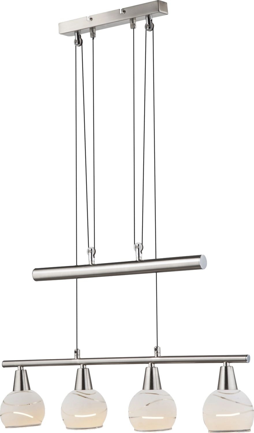 GLOBO LIGHTING Hängeleuchte »ELLIOTT«, Leuchtmittel E14 | LED wechselbar, kürzbar