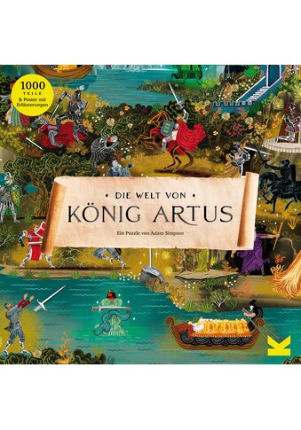 Puzzle »Die Welt von König Artus«