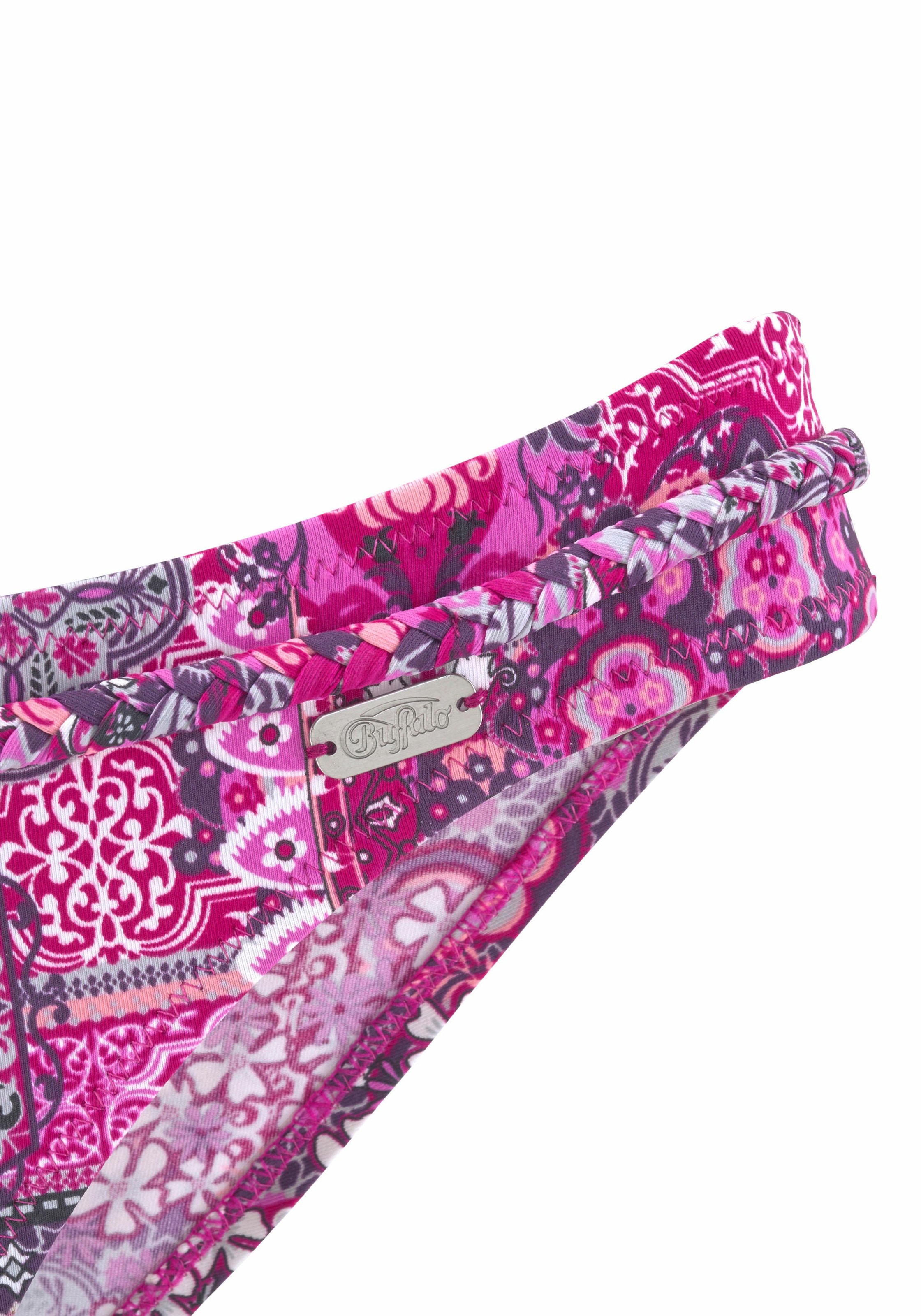 3. Bild von Buffalo Bikini-Hose »Shari«, mit geflochtenem Ziergürtel