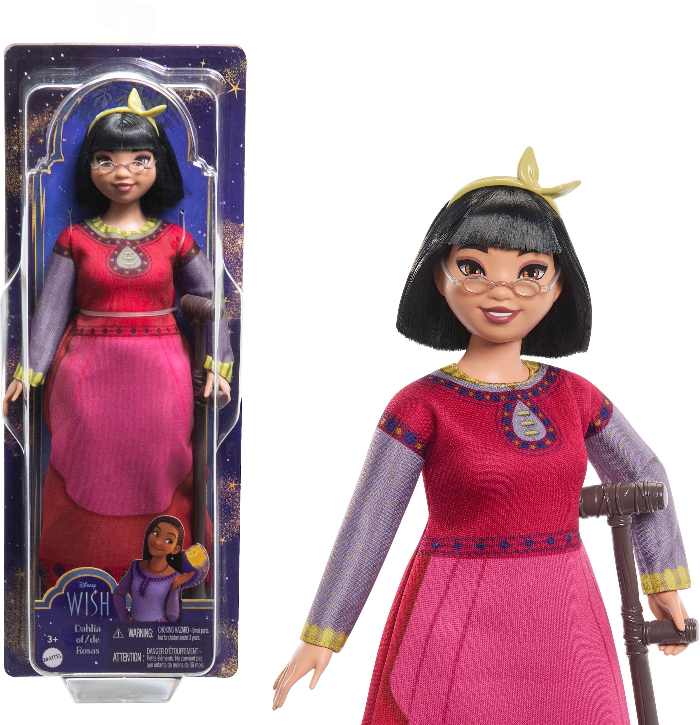 Mattel® Anziehpuppe »Disney Wish, Dahlia von Rosas, 32 cm«