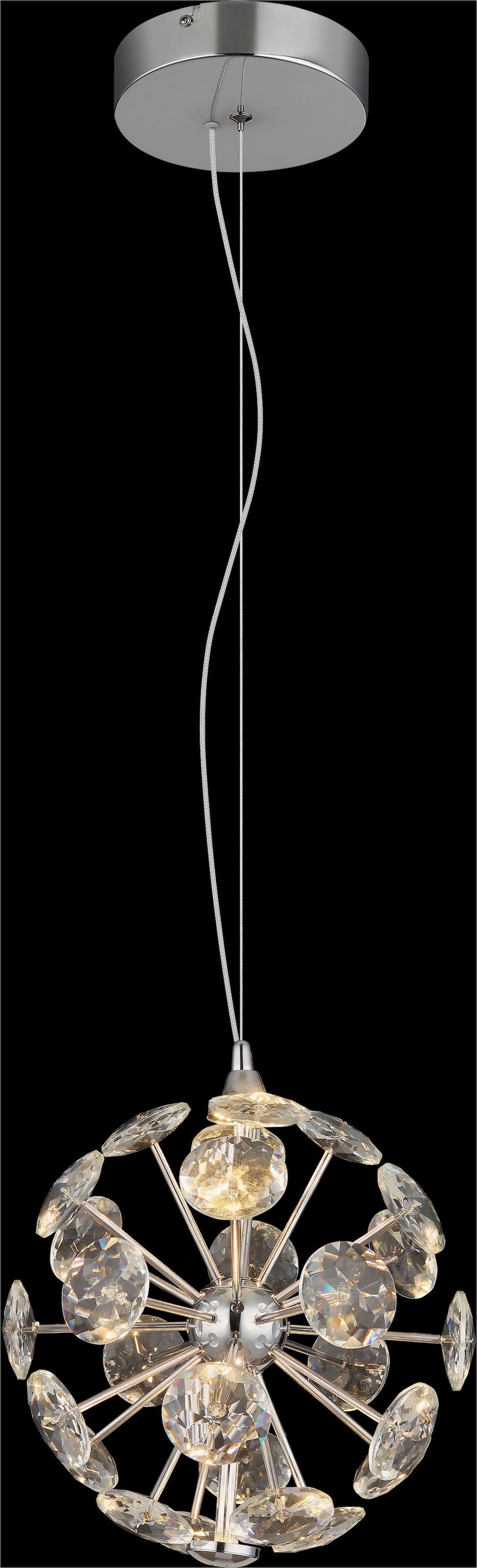 GLOBO LIGHTING Hängeleuchte »VIRINA« LED-Modul 1 Stk. Warmweiß Hängelampe Esszimmer-Leuchte Esstischleuchte Wohnzimmer