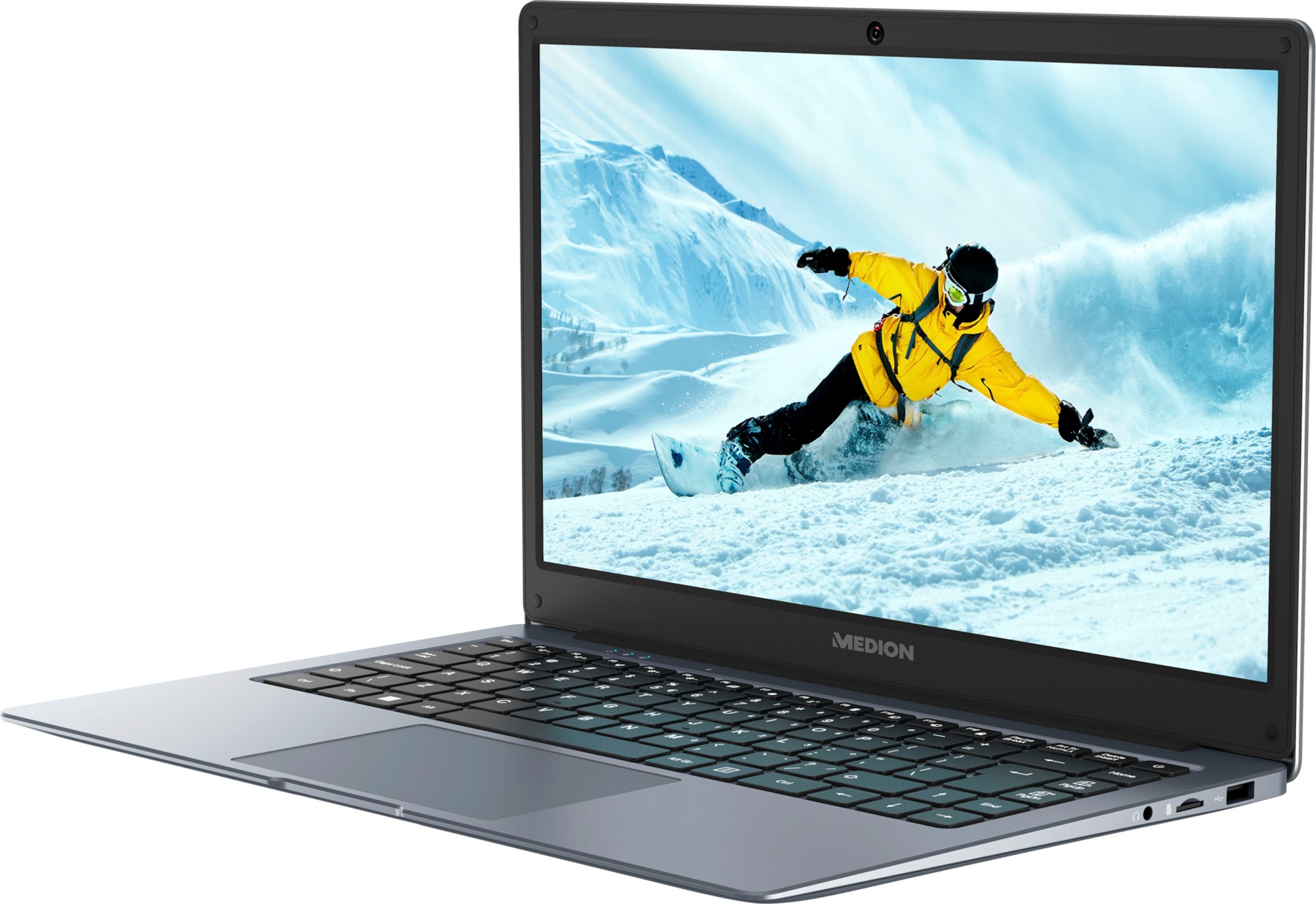 Medion® Notebook »AKOYA E14223«, 35,5 cm, / 14 Zoll, Intel, Celeron, UHD Graphics, 128 GB SSD