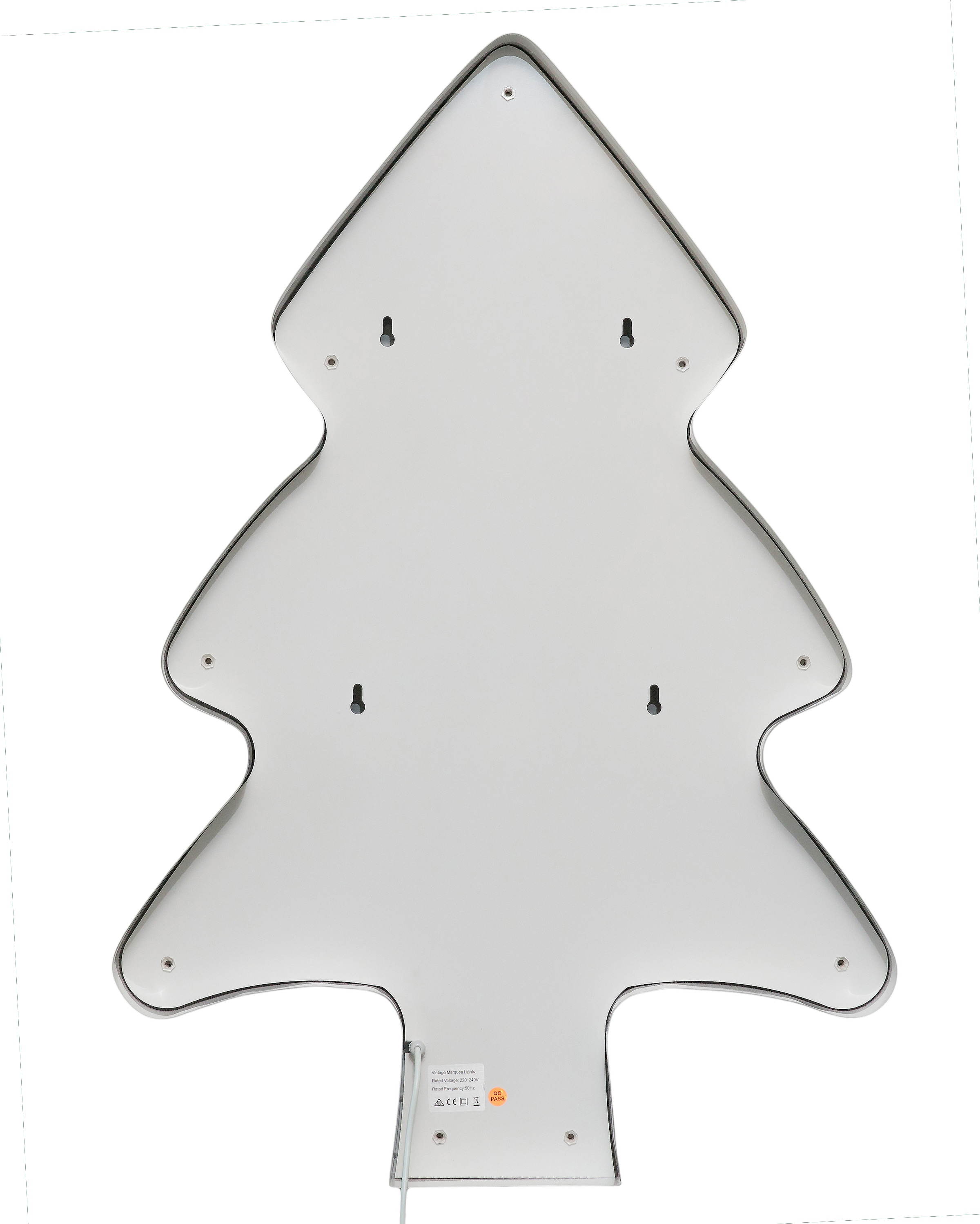 MARQUEE LIGHTS LED Dekolicht »Weihnachtsbaum, Weihnachtsdeko«, 17 flammig, Leuchtmittel E14 | ohne Leuchtmittel, Wandlampe,Tischlampe Weihnachten 17 Leuchtmittel E14 (exkl.) -82x122cm