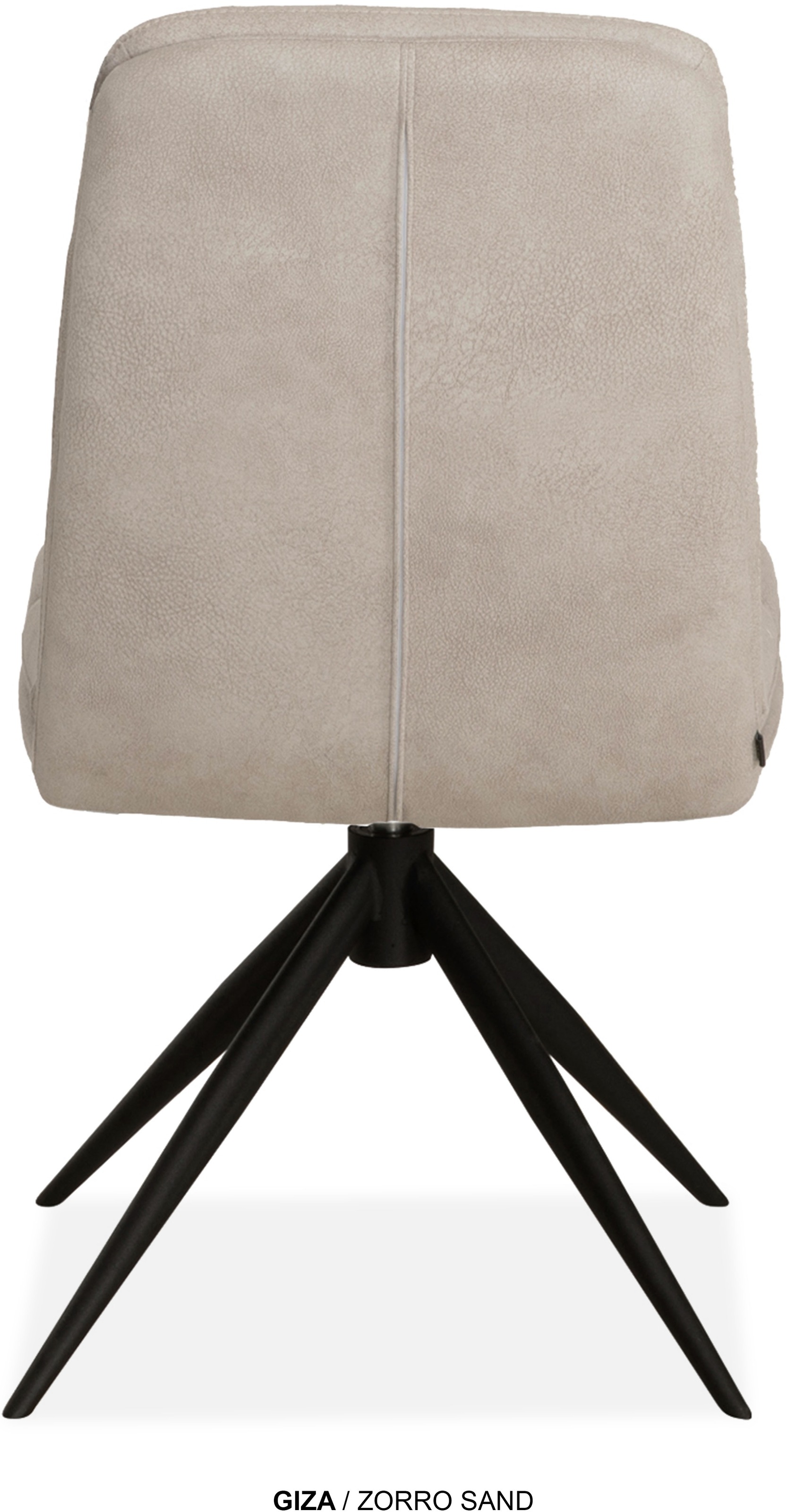 OMG Design Esszimmerstuhl »Giza« (Set) 2 Stk.Drehstuhl mit auto-return, pflegeleichter Bezug