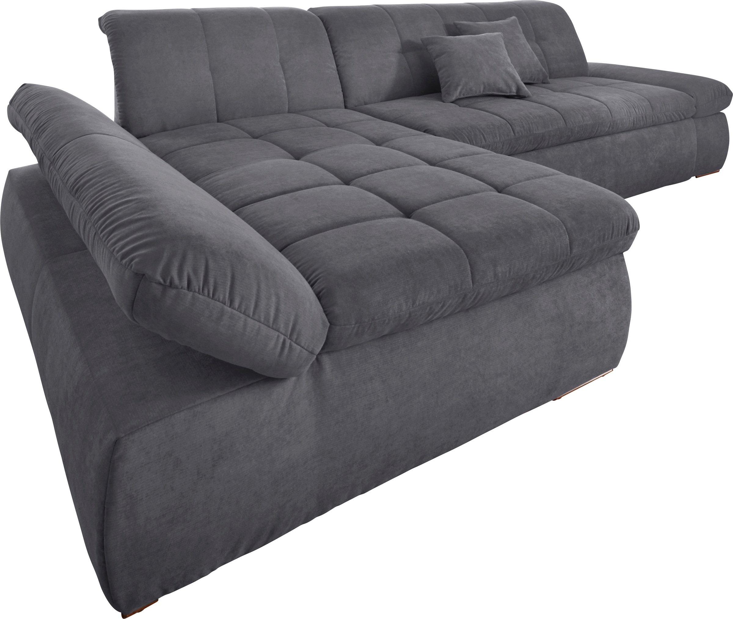 DOMO collection Ecksofa »NMoric XXL, B/T/H: 300/172/80cm, L-Form« wahlweise günstig online kaufen