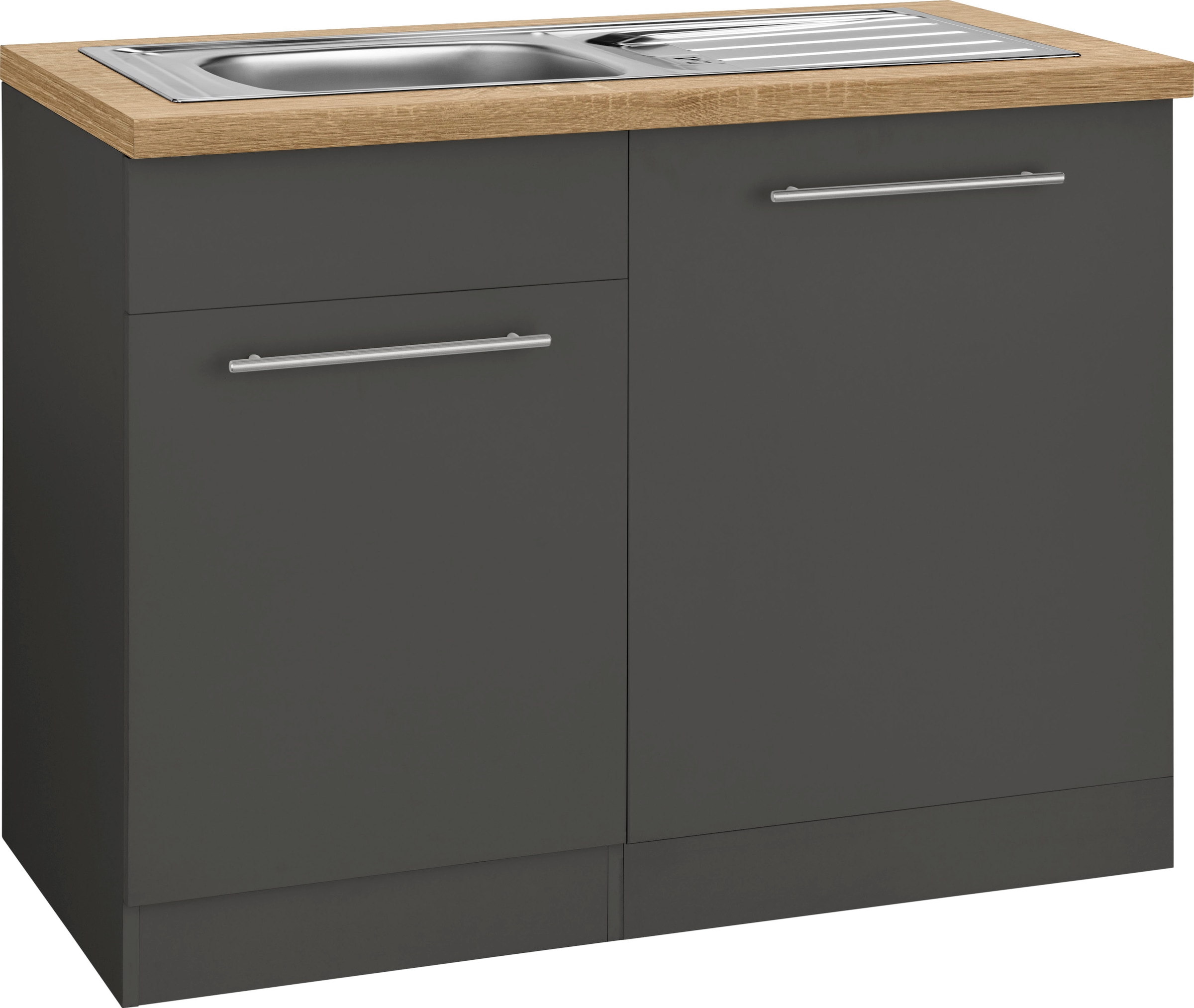 wiho Küchen Spülenschrank "Unna", 110 cm breit, inkl. Tür/Sockel/Griff für günstig online kaufen