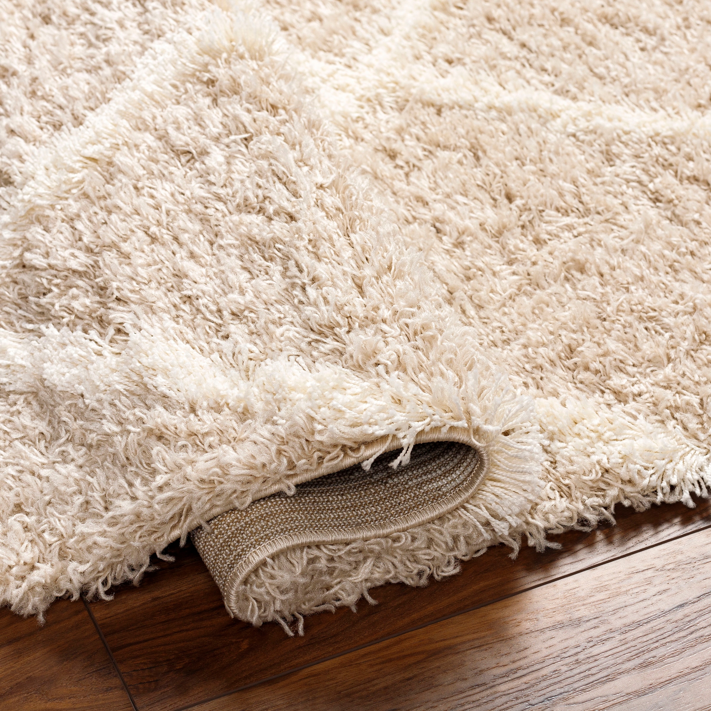 Livabliss Hochflor-Teppich »TRAKAI«, rechteckig, 52 mm Höhe, Flauschig, Langflor, Weich, Boho Wohnzimmerteppich, Grau