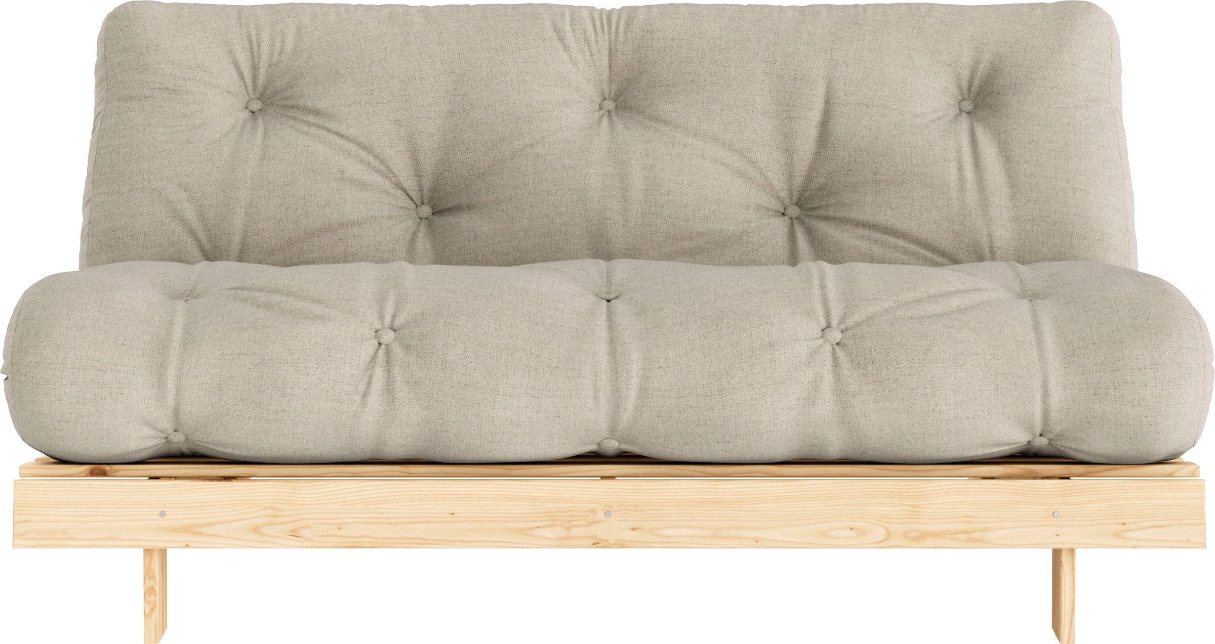 Karup Design Schlafsofa »Roots 160«, (2 St.), Mit Holzstruktur, inkl. Futon günstig online kaufen