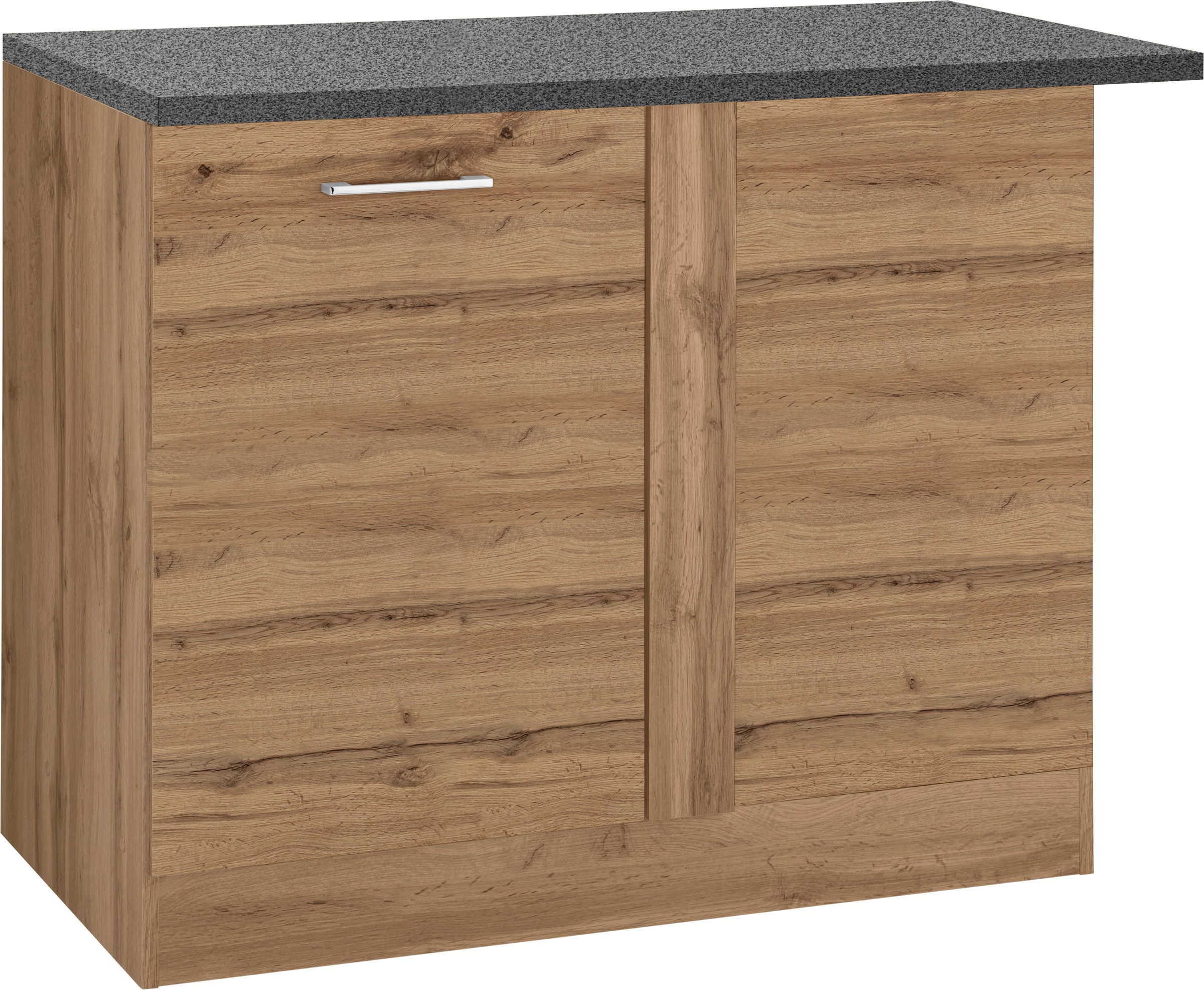 KOCHSTATION Eckunterschrank "KS-Colmar" 110 cm, mit Metallgriff günstig online kaufen