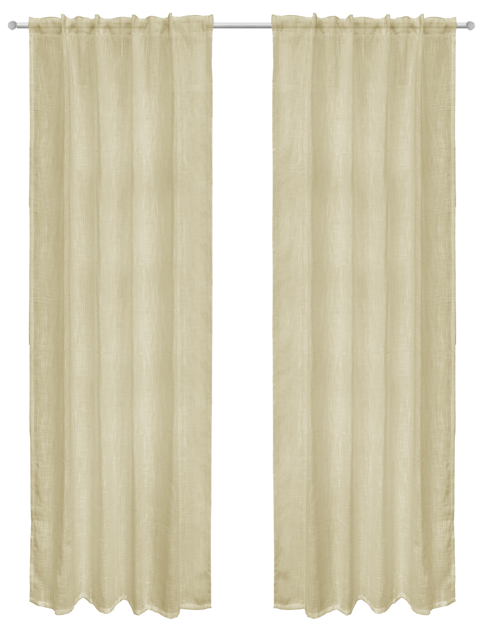 andas Gardine »Tursik«, (1 St.), Blickdicht, Leinenlook, Polyester