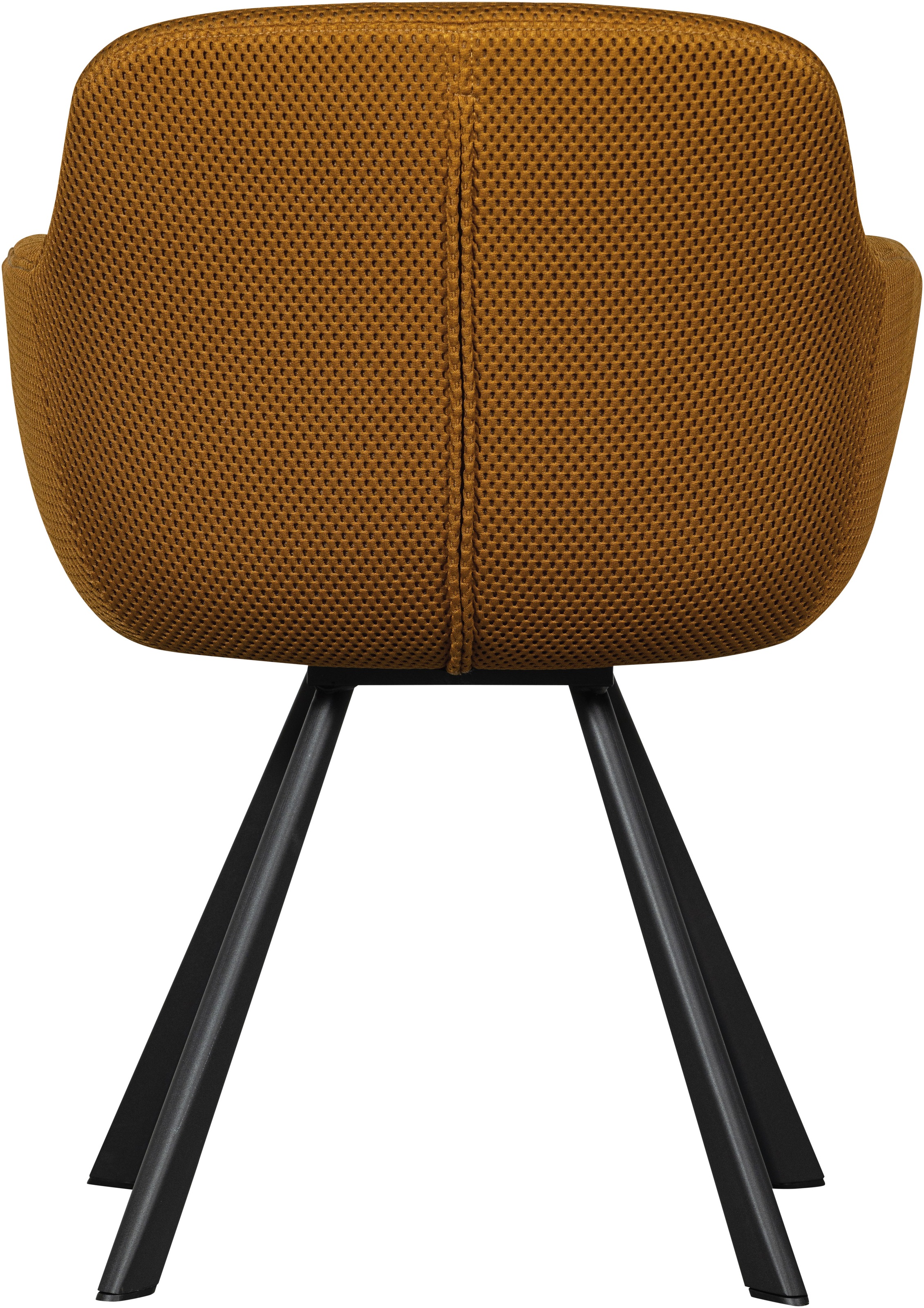 WOOOD Esszimmerstuhl »Juno«, Gestell aus Metall, gepolstert mit weichem Mesh-Stoff, H 79 cm
