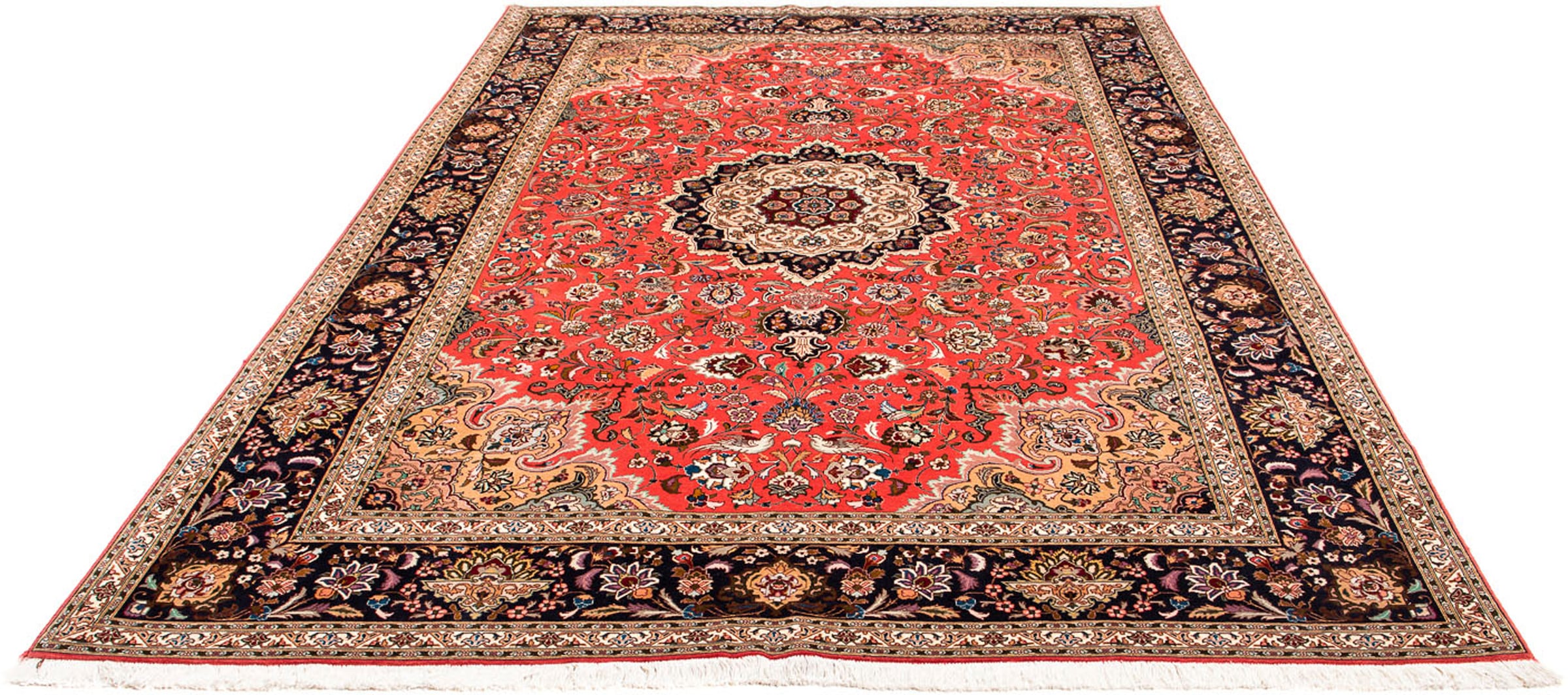 morgenland Orientteppich »Perser - Täbriz - Royal - 304 x 206 cm - rot«, re günstig online kaufen