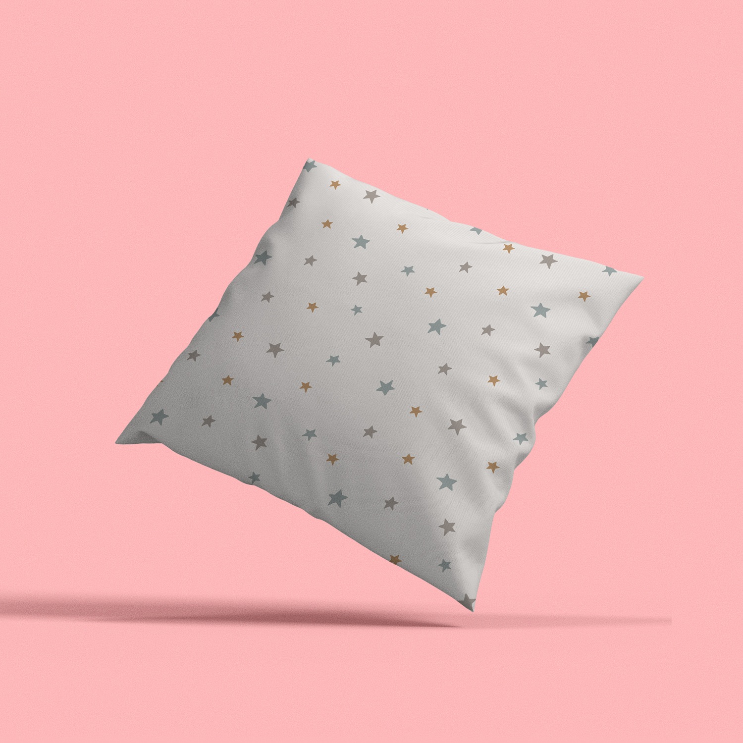 queence Dekokissen »Bunte Sterne«, Kissenhülle mit HD Premium Druck, geruchsneutral, 40x40cm