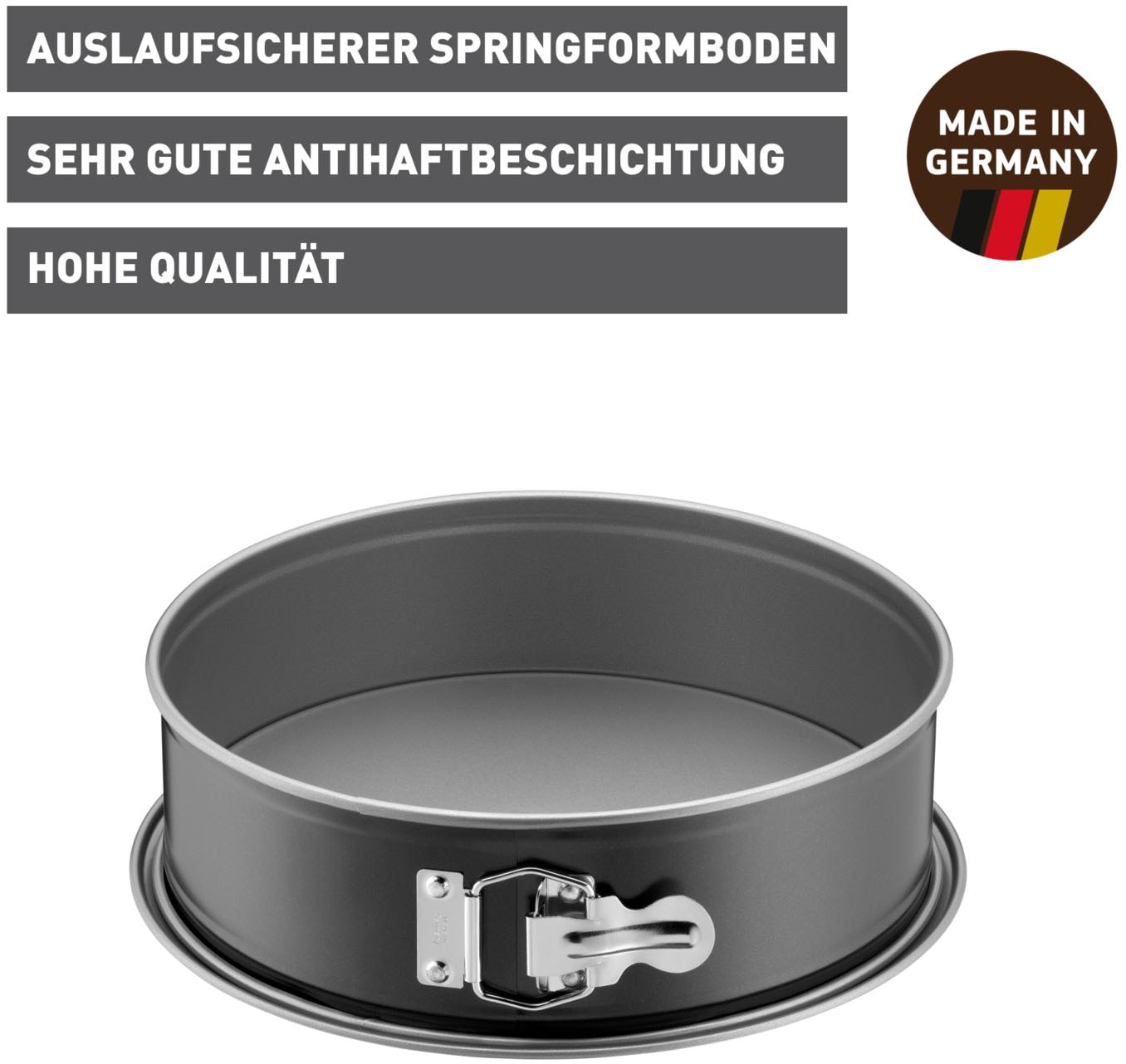 Kaiser Backformen Springform »Inspiration«, Springform 26cm rund mit Flachboden, Made in Germany
