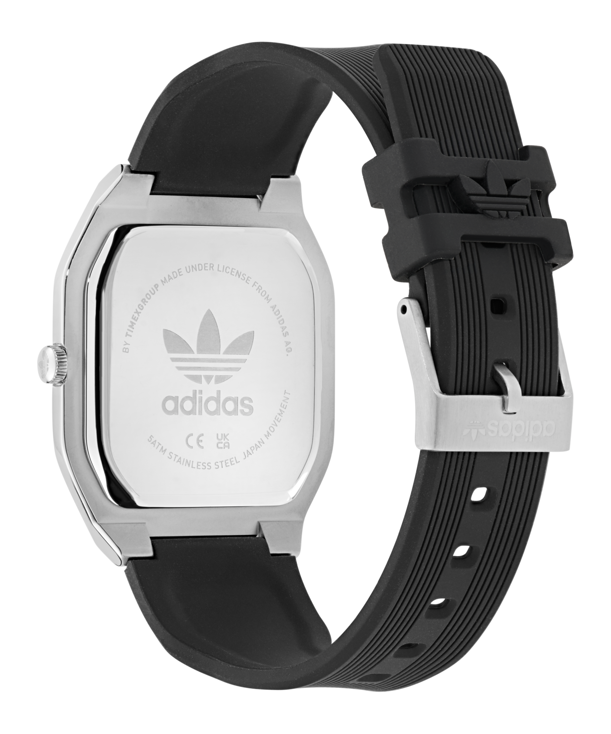 adidas Originals Quarzuhr »CITY TECH SQUARE« Armbanduhr, Damenuhr, Herrenuhr, Silikonarmband, analog