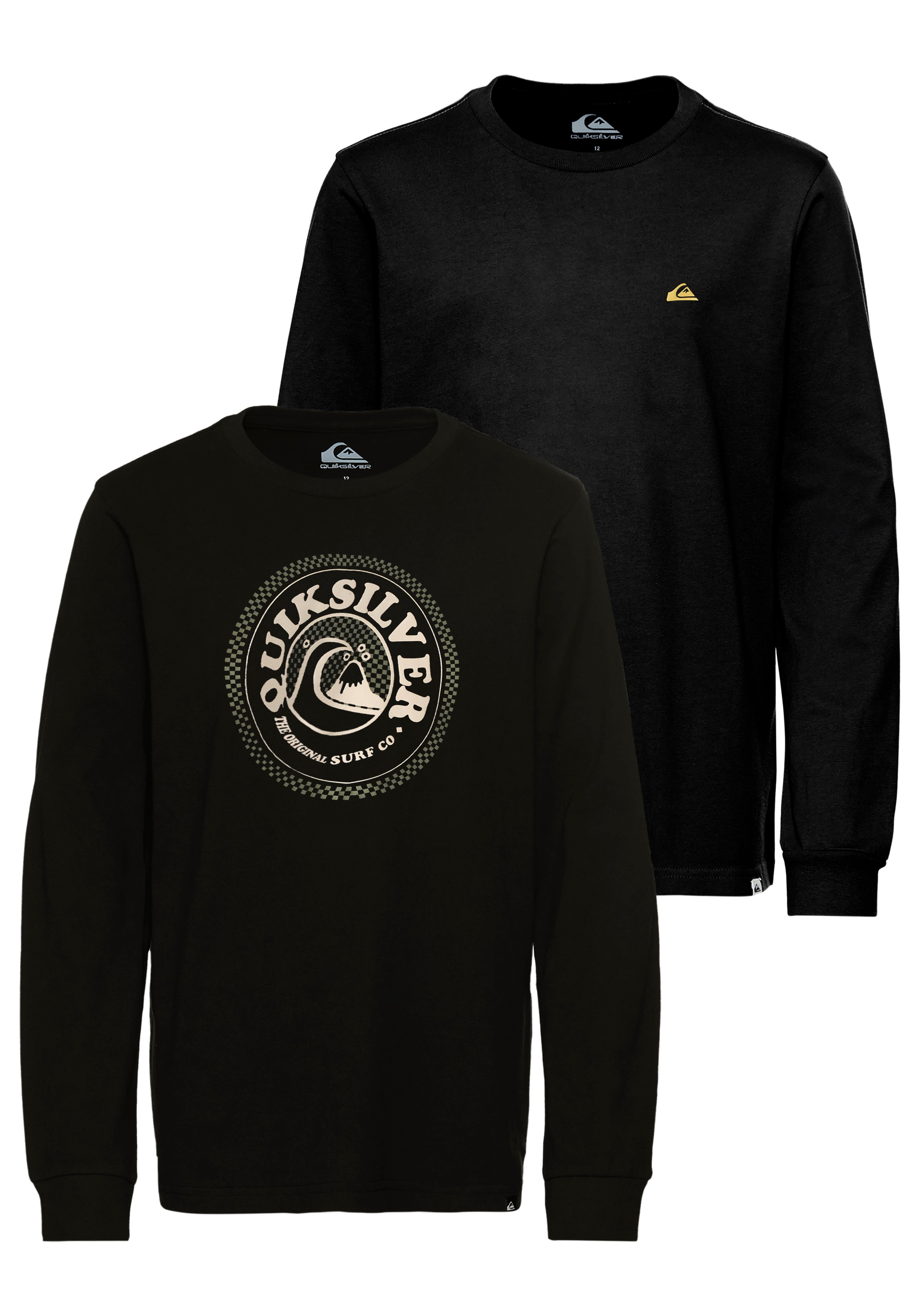 Quiksilver Longsleeve »POST IT MININOON LS PACK YTH« 2 tlg. für Kinder und Jugendliche, sportlicher Stil