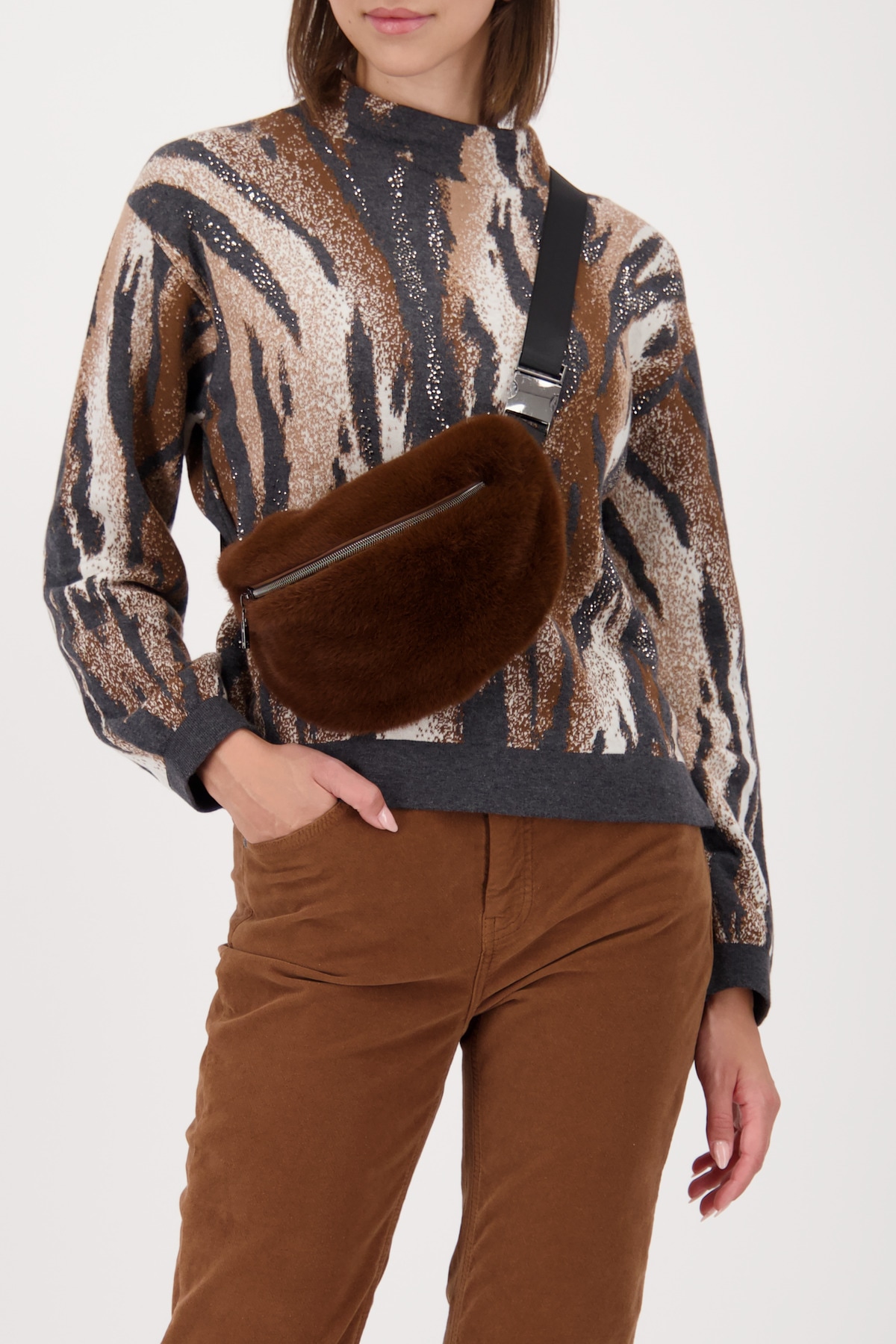 Monari Gürteltasche Mit größenverstellbarem Gurt