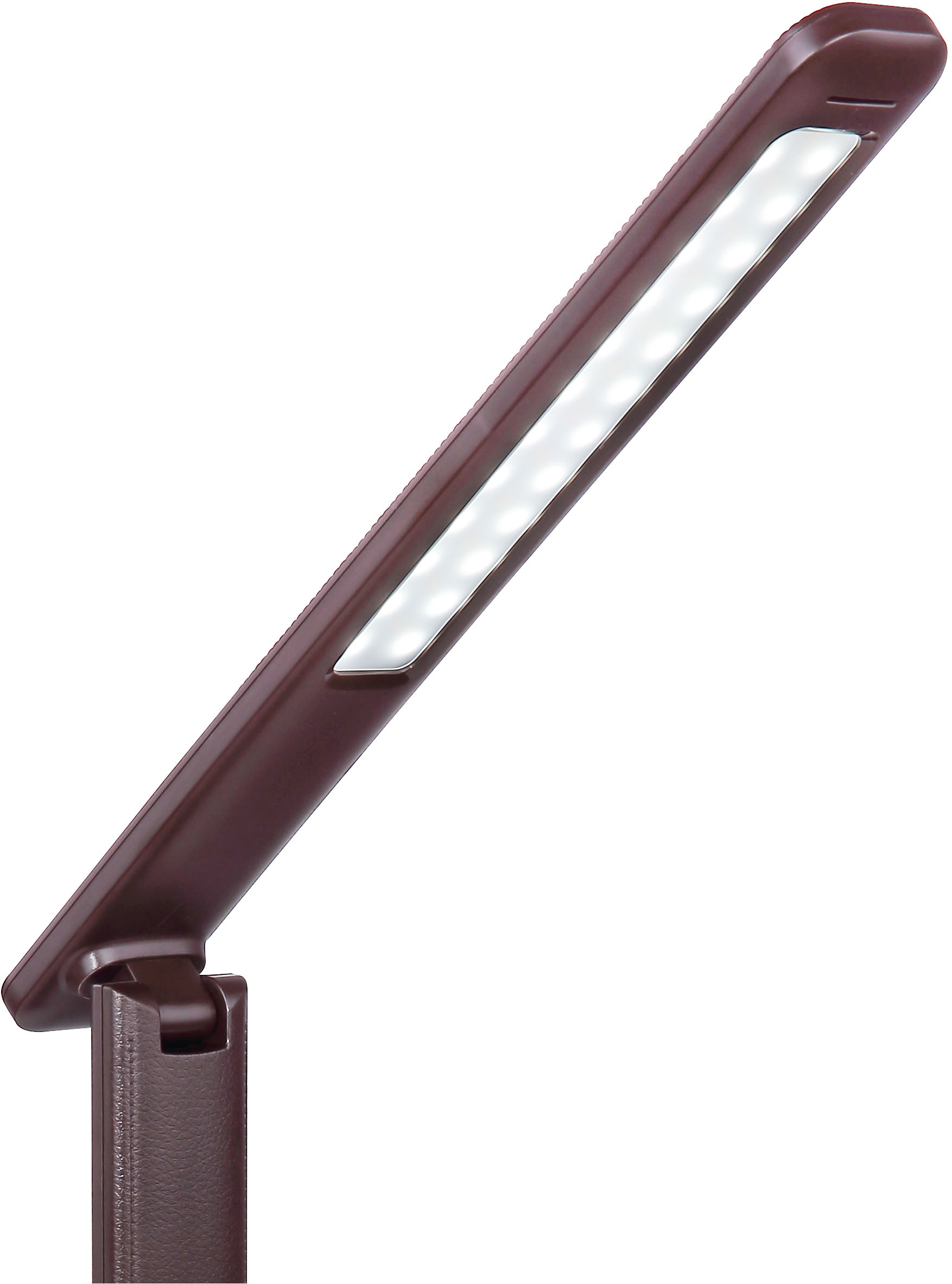GLOBO LIGHTING LED Tischleuchte »TANNA«, Leuchtmittel LED-Modul | LED fest integriert, Tischlampe/Arbeitszimmer/Bürotischleuchte/dunkelbraun