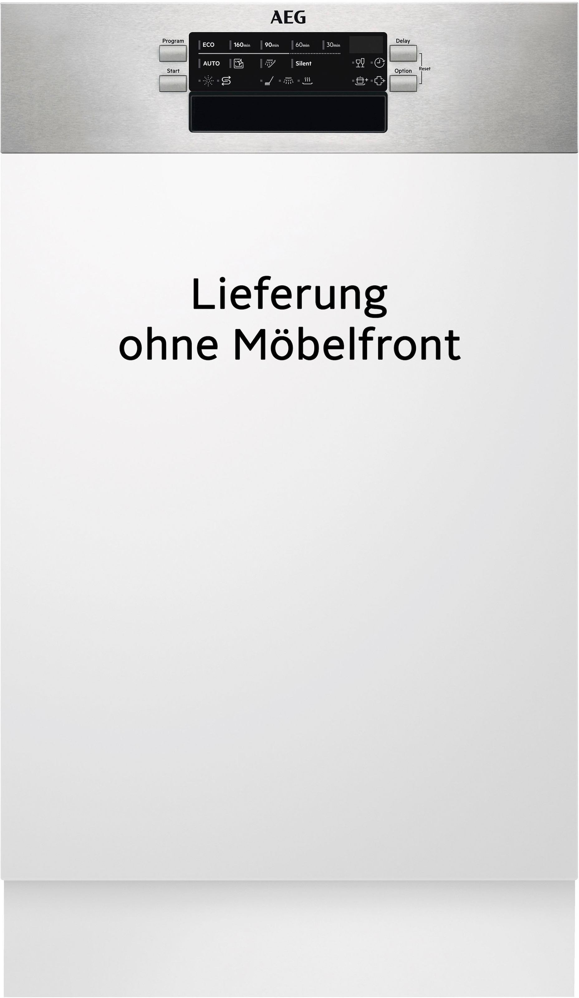 AEG teilintegrierbarer Geschirrspüler »FEE7341AZM«, 9 Maßgedecke günstig online kaufen