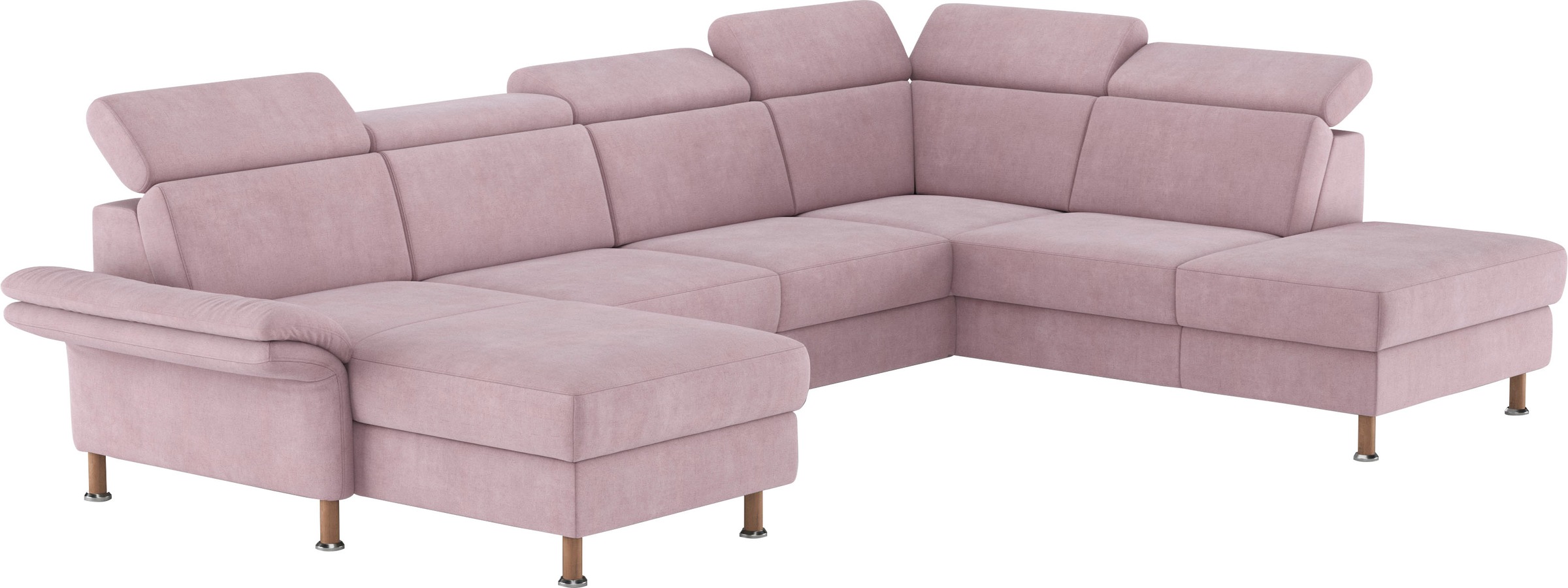 Home affaire Wohnlandschaft »Calypso U-Form«, wahlweise mit motorischer Relaxfunktion